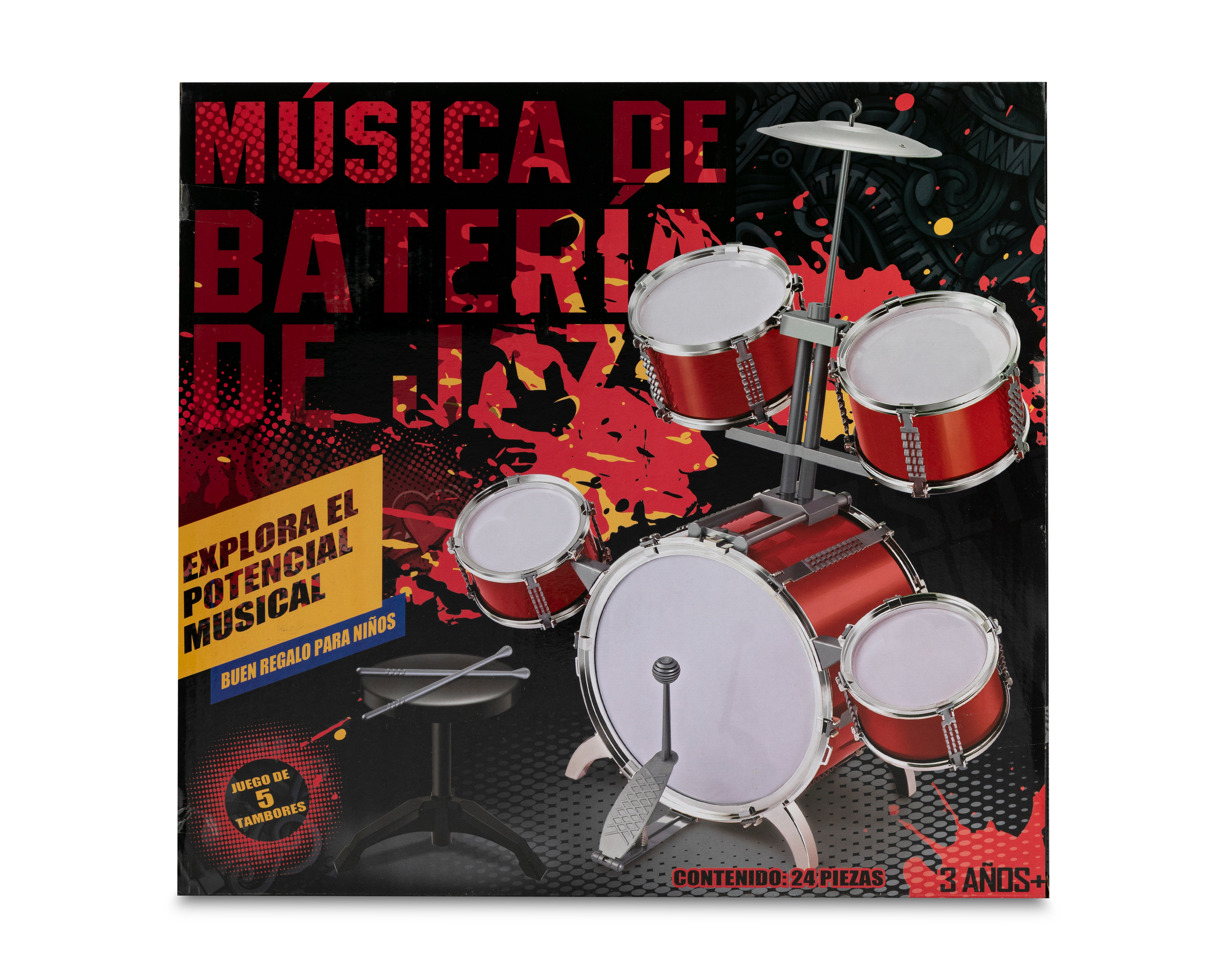 Foto 1 | Foto 1 | Batería de Juguete Funzone 24 Piezas