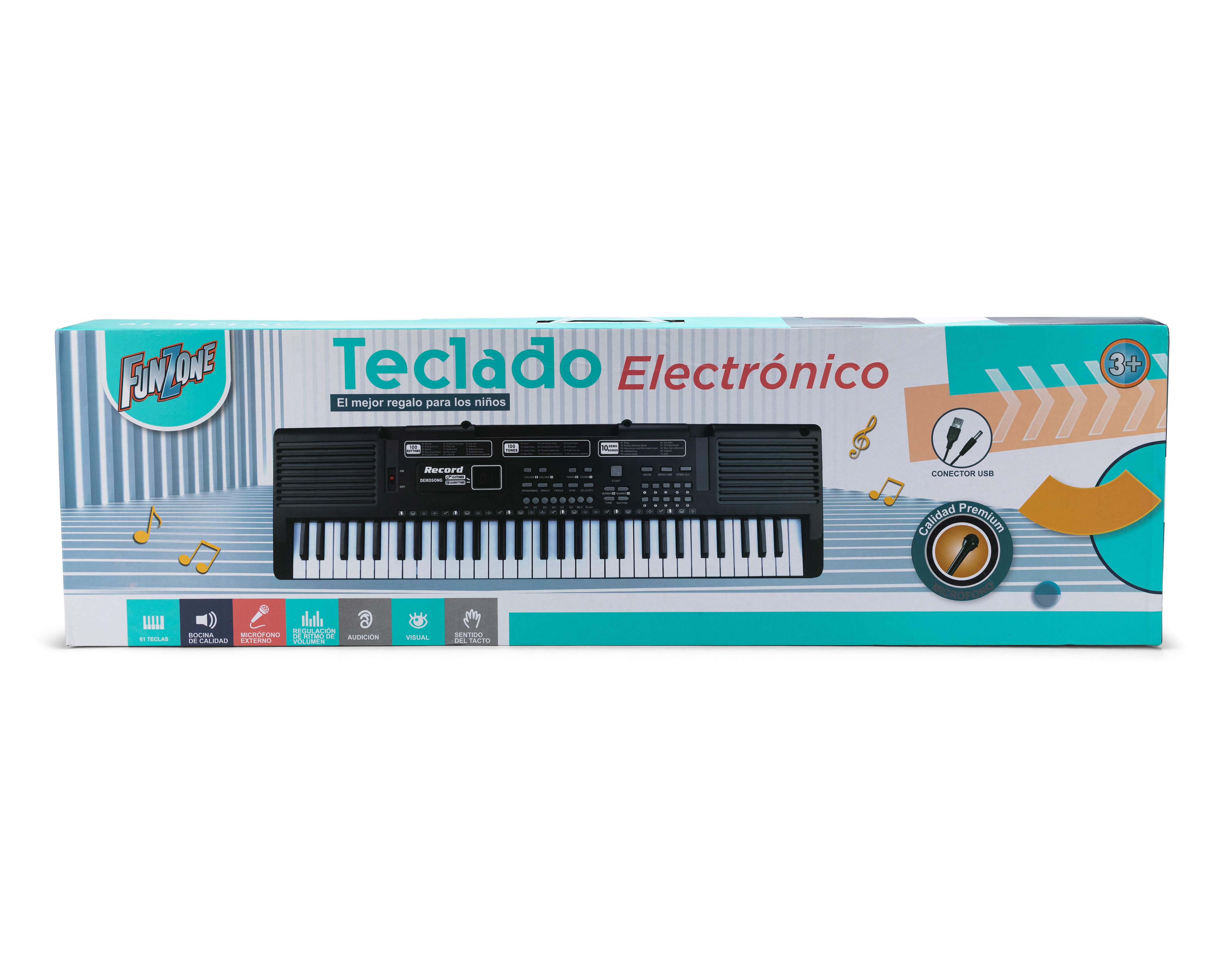 Foto 4 | Foto 4 | Teclado Musical Funzone K0017309 61 Teclas