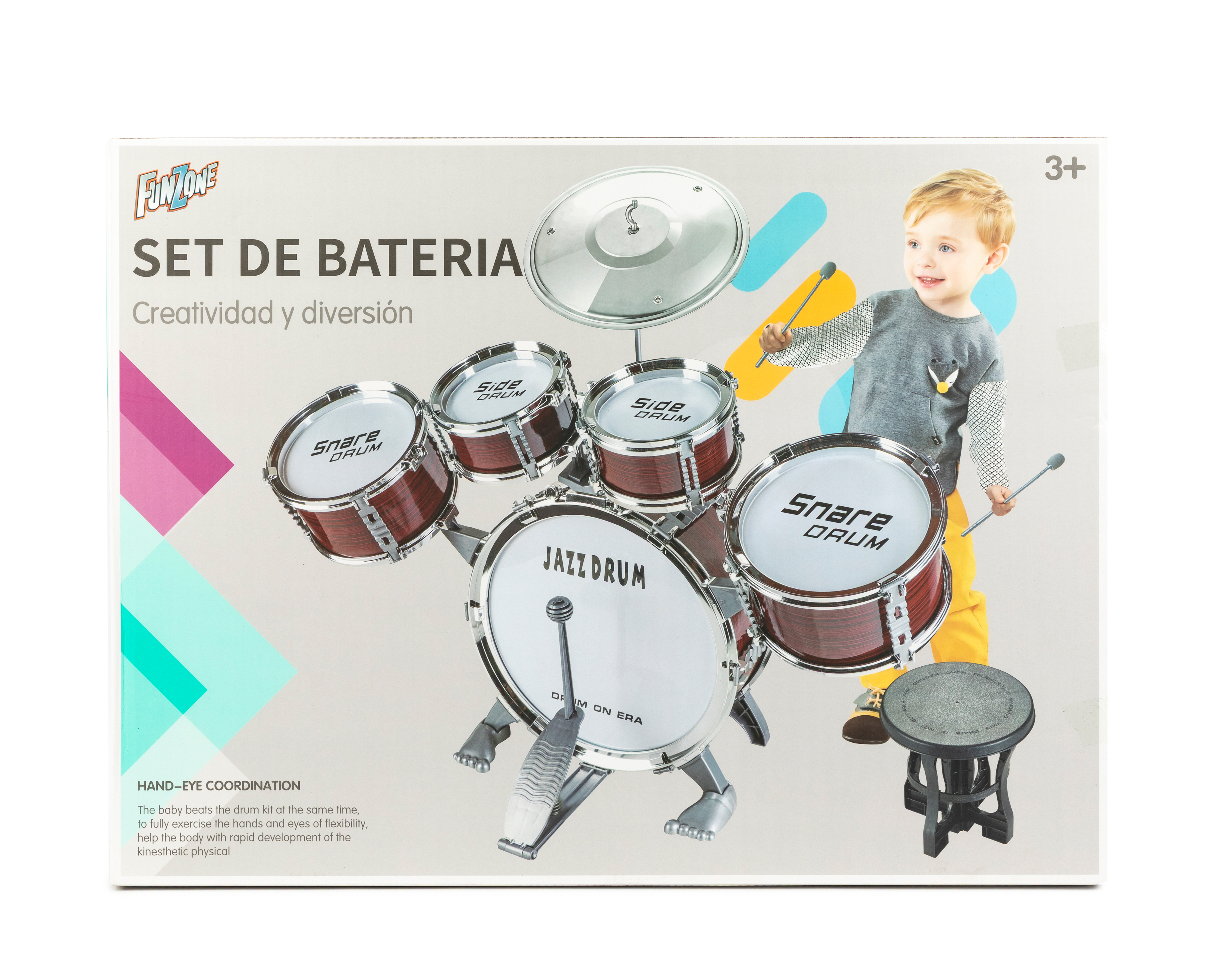Batería Musical Funzone 4 Piezas