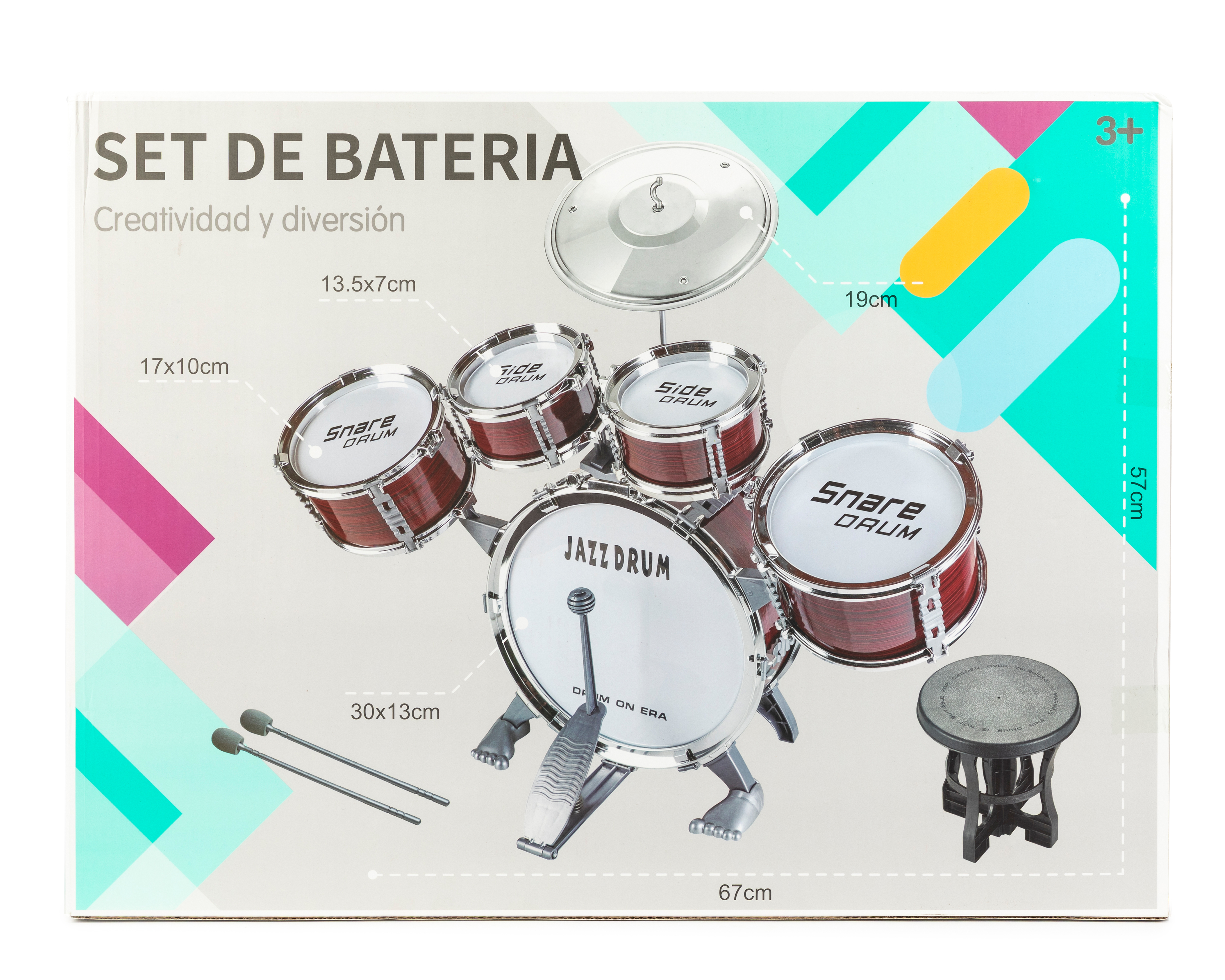 Foto 2 | Foto 2 | Batería Musical Funzone 4 Piezas