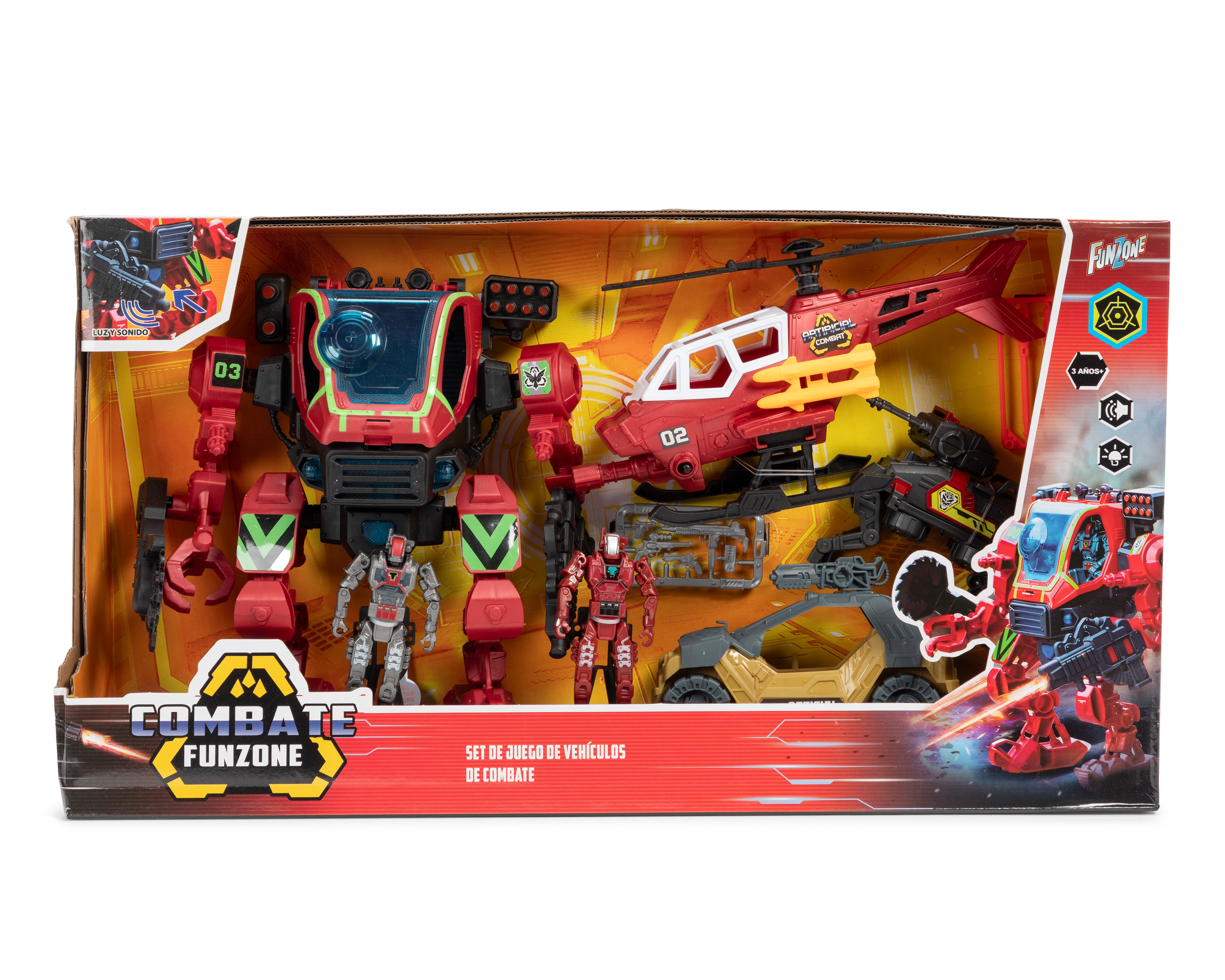 Foto 4 | Foto 4 | Vehículos de Combate Funzone con Figuras de Acción