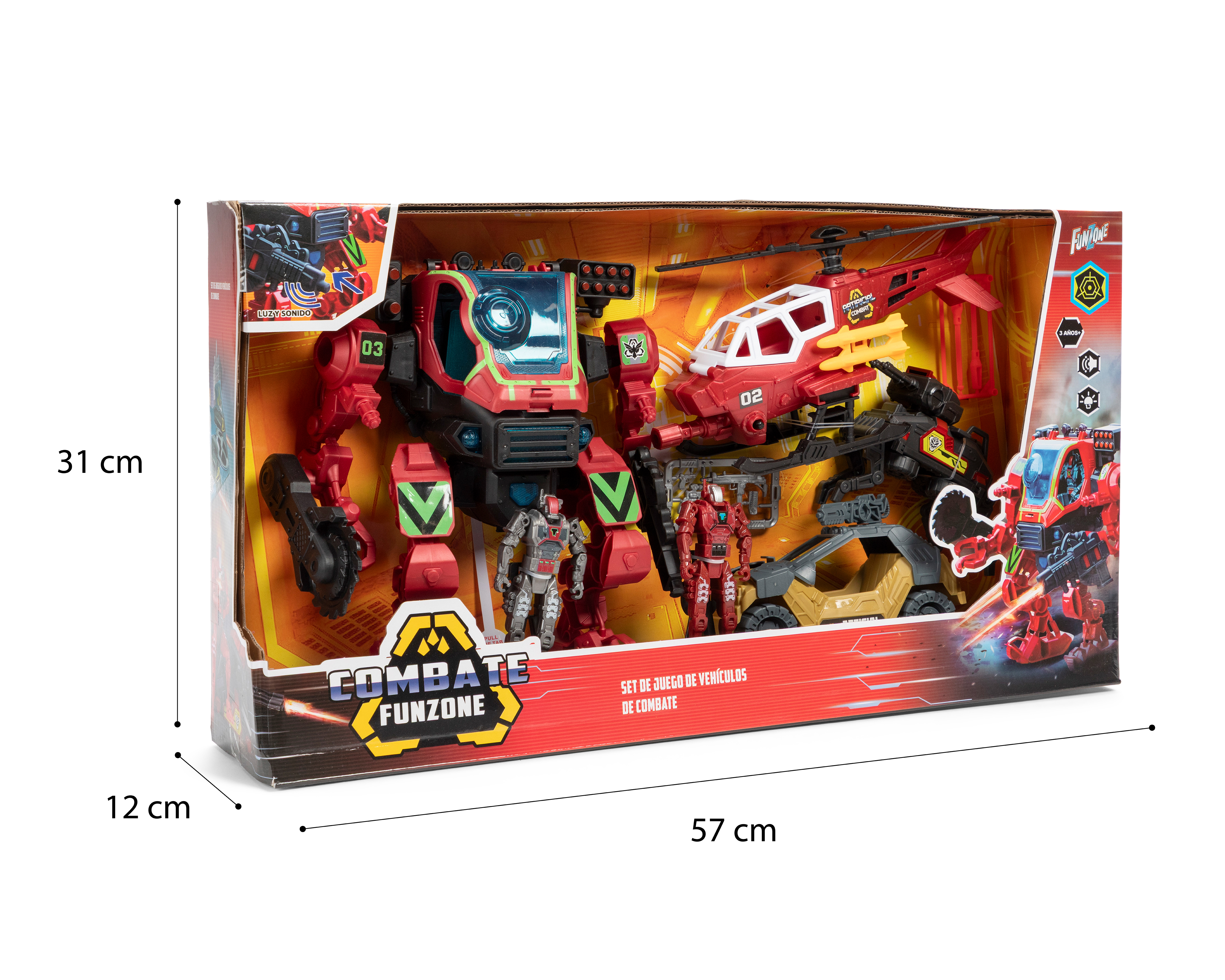 Foto 6 | Foto 6 | Vehículos de Combate Funzone con Figuras de Acción