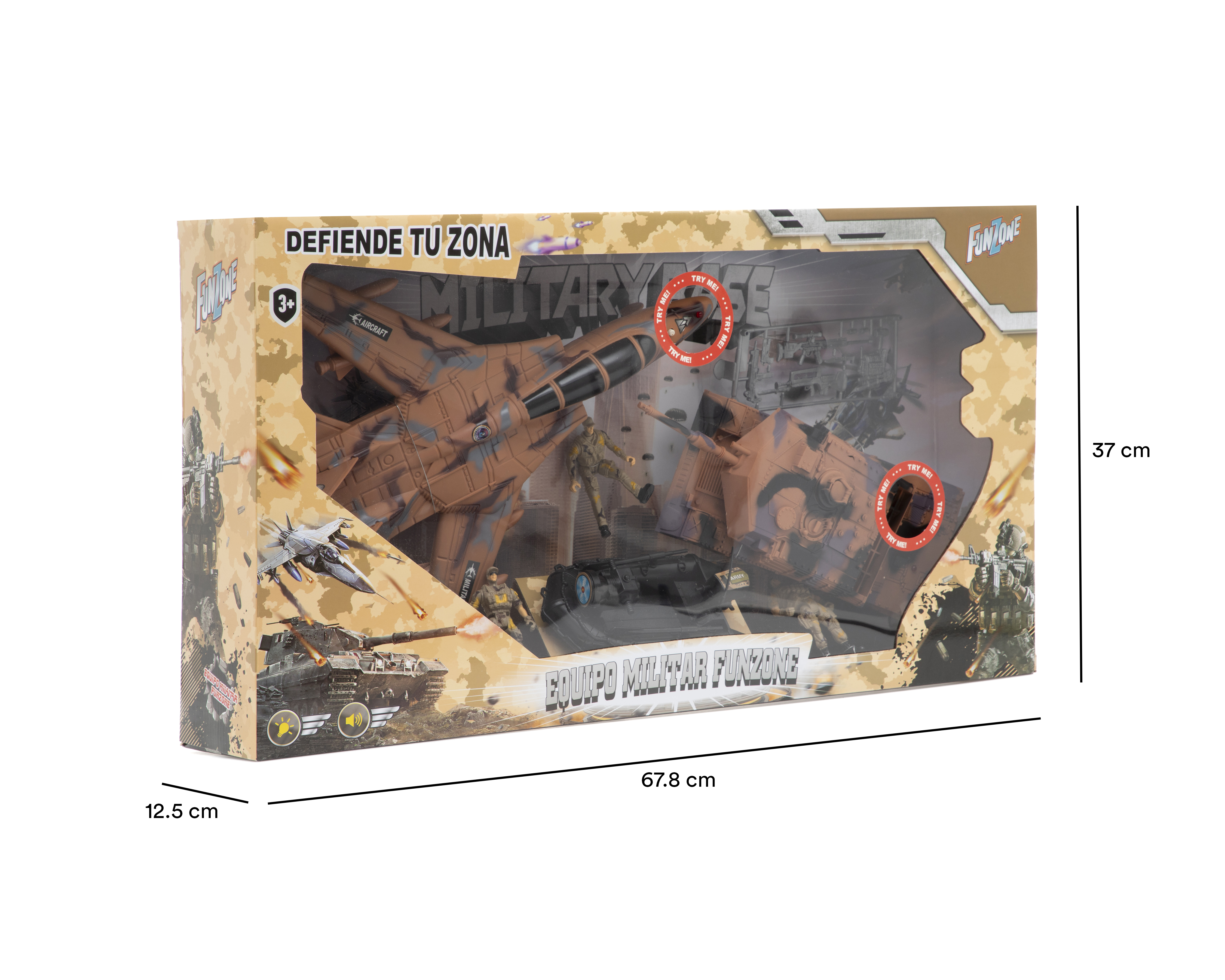 Foto 5 | Foto 5 | Juego de Equipo Militar Funzone con Sonido