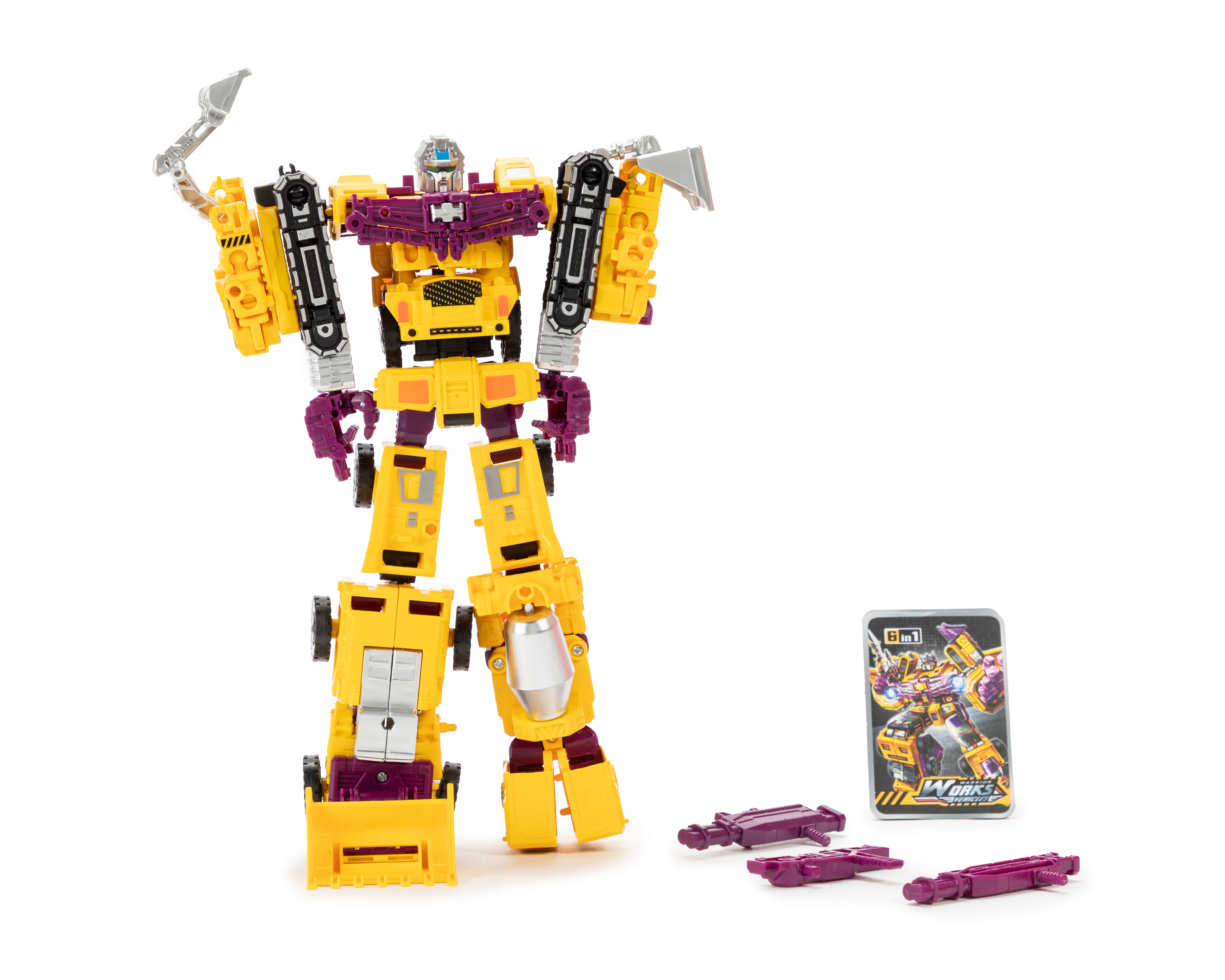 Robot X-Guerrero Armable Funzone con Accesorios