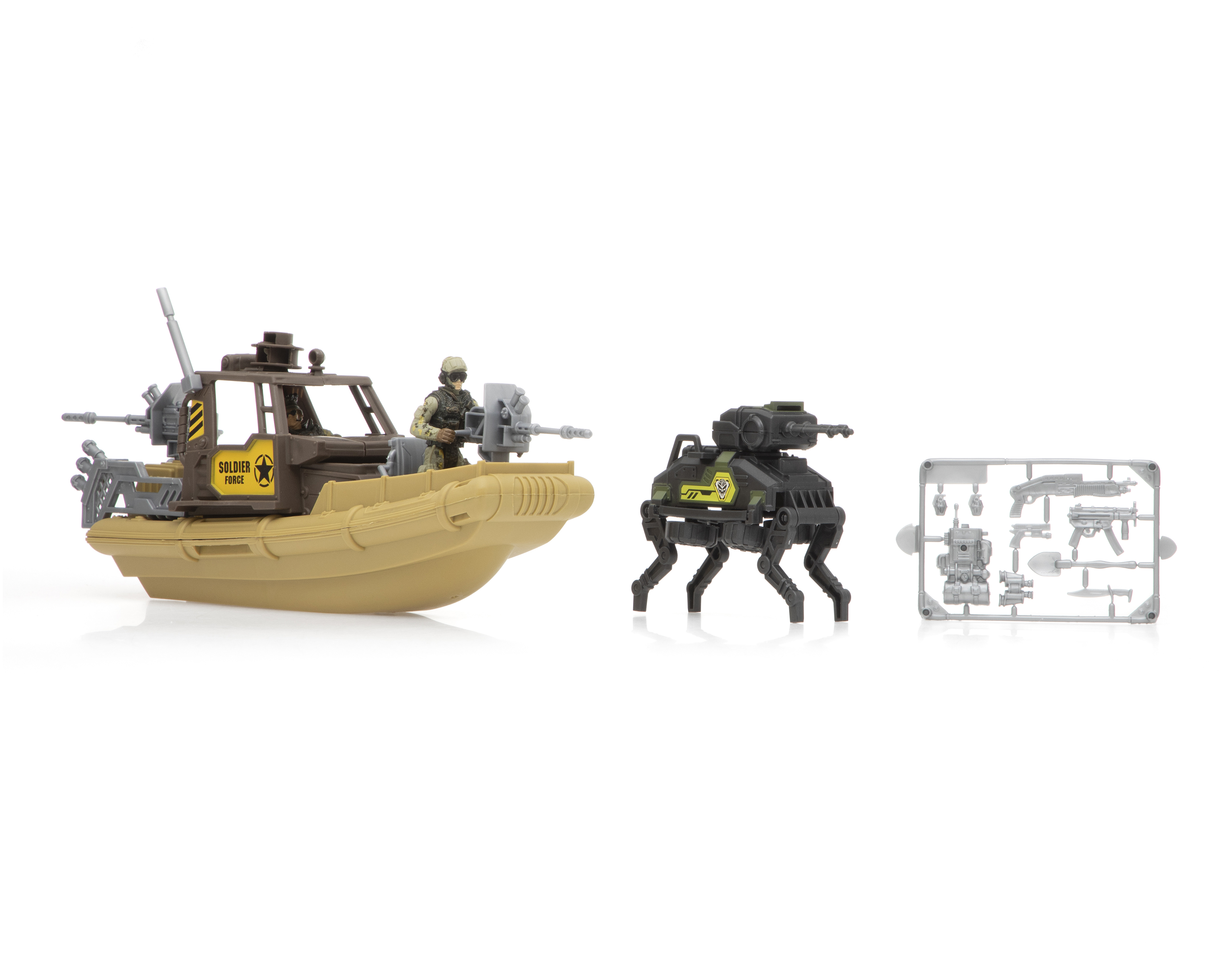 Foto 2 pulgar | Foto 1 | Set de Juego Combate Militar Funzone con Accesorios