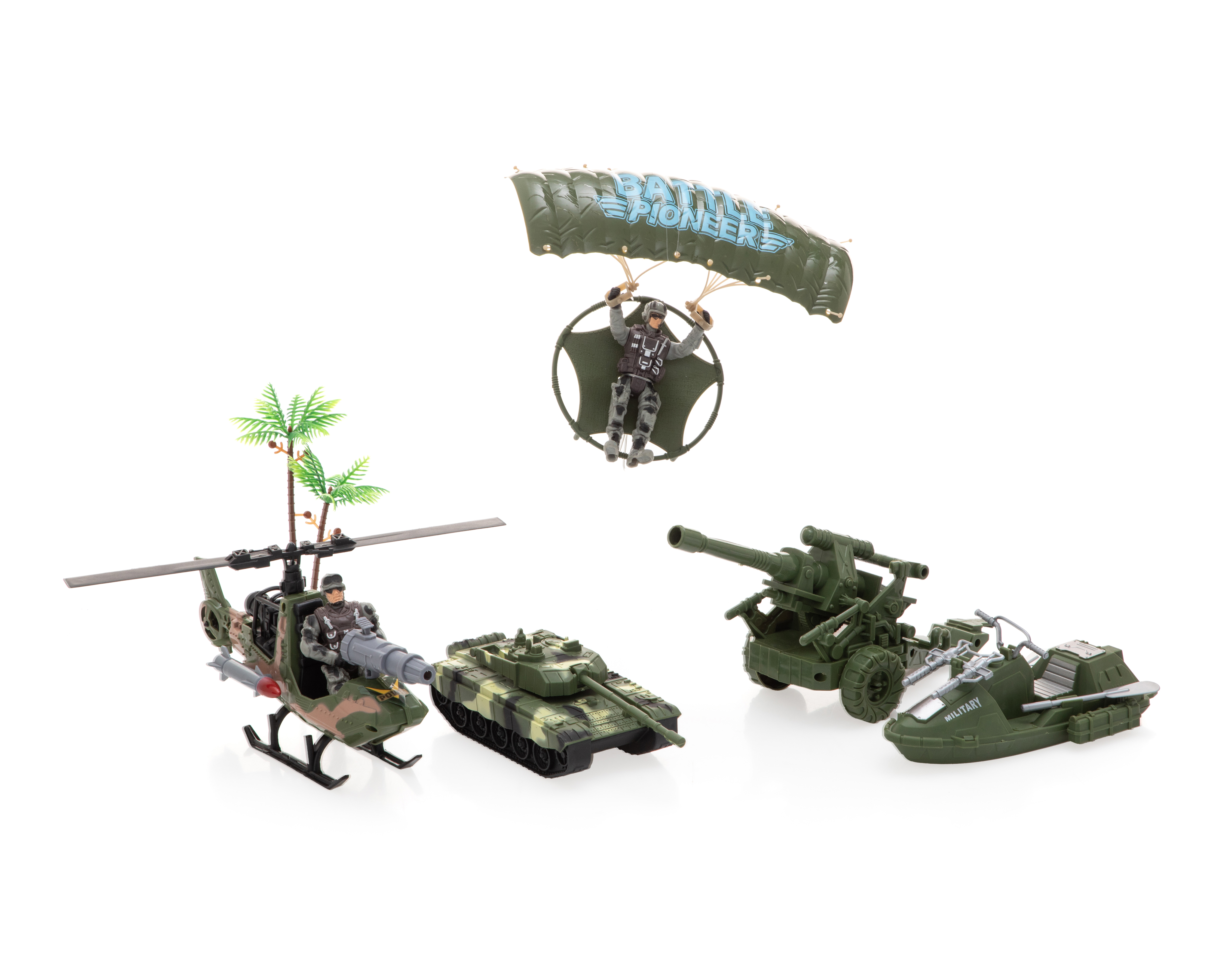 Set Juego de Combate Militar Funzone con Accesorios