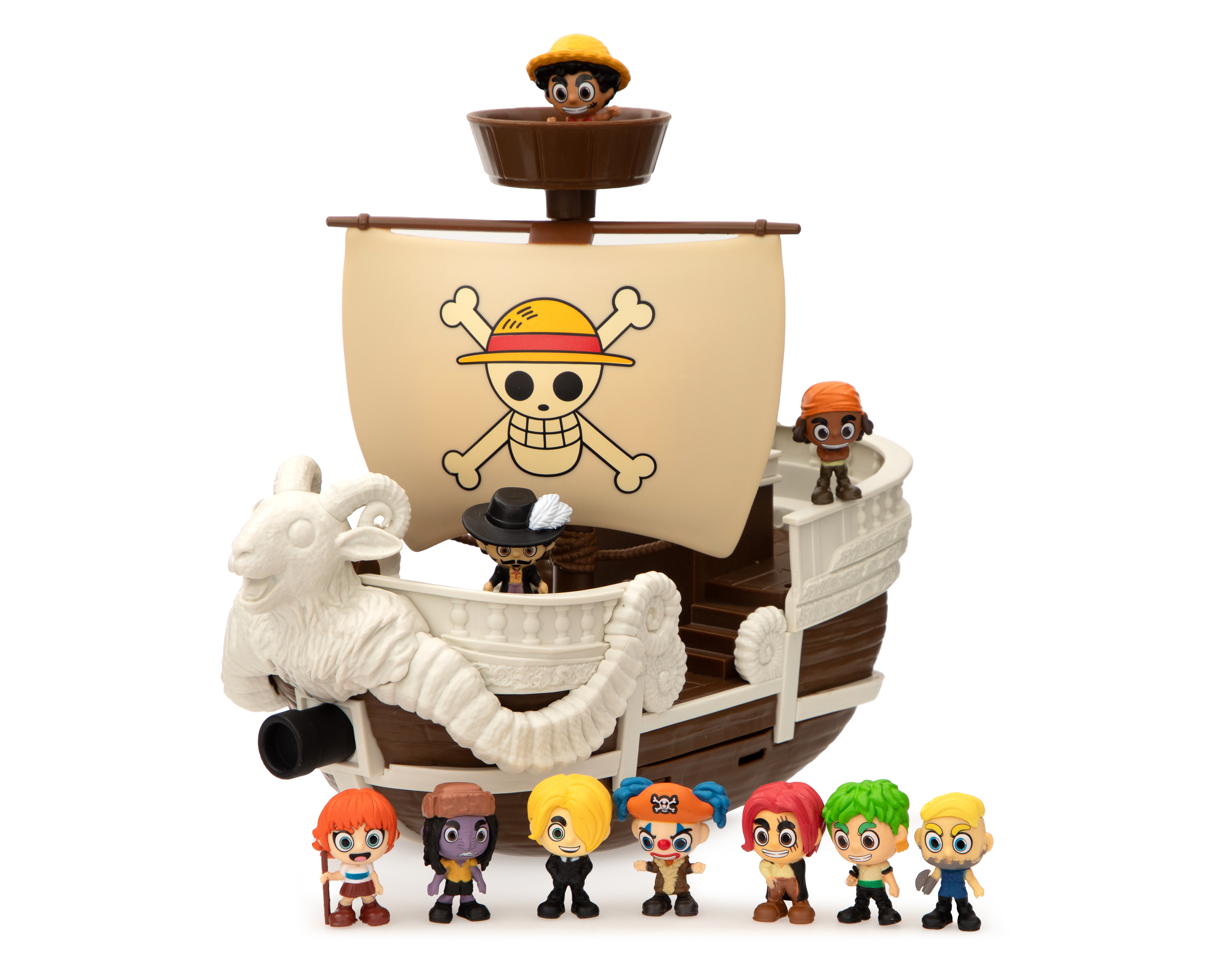 Foto 2 pulgar | Foto 1 | Set de Juego Barco One Piece con Accesorios