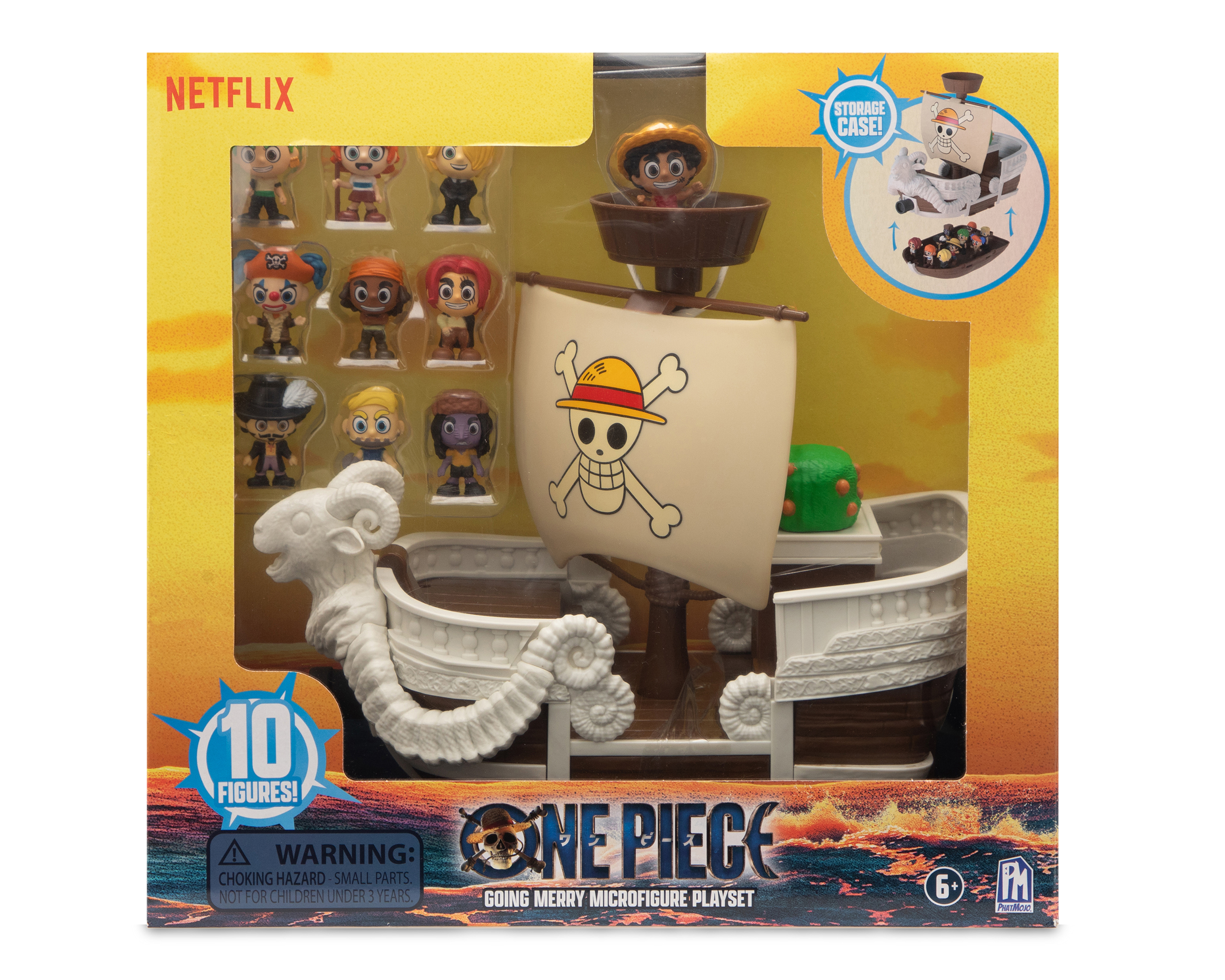 Foto 5 pulgar | Foto 4 | Set de Juego Barco One Piece con Accesorios