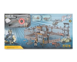 Juego Base de Combate Militar Funzone con Luces y Sonido