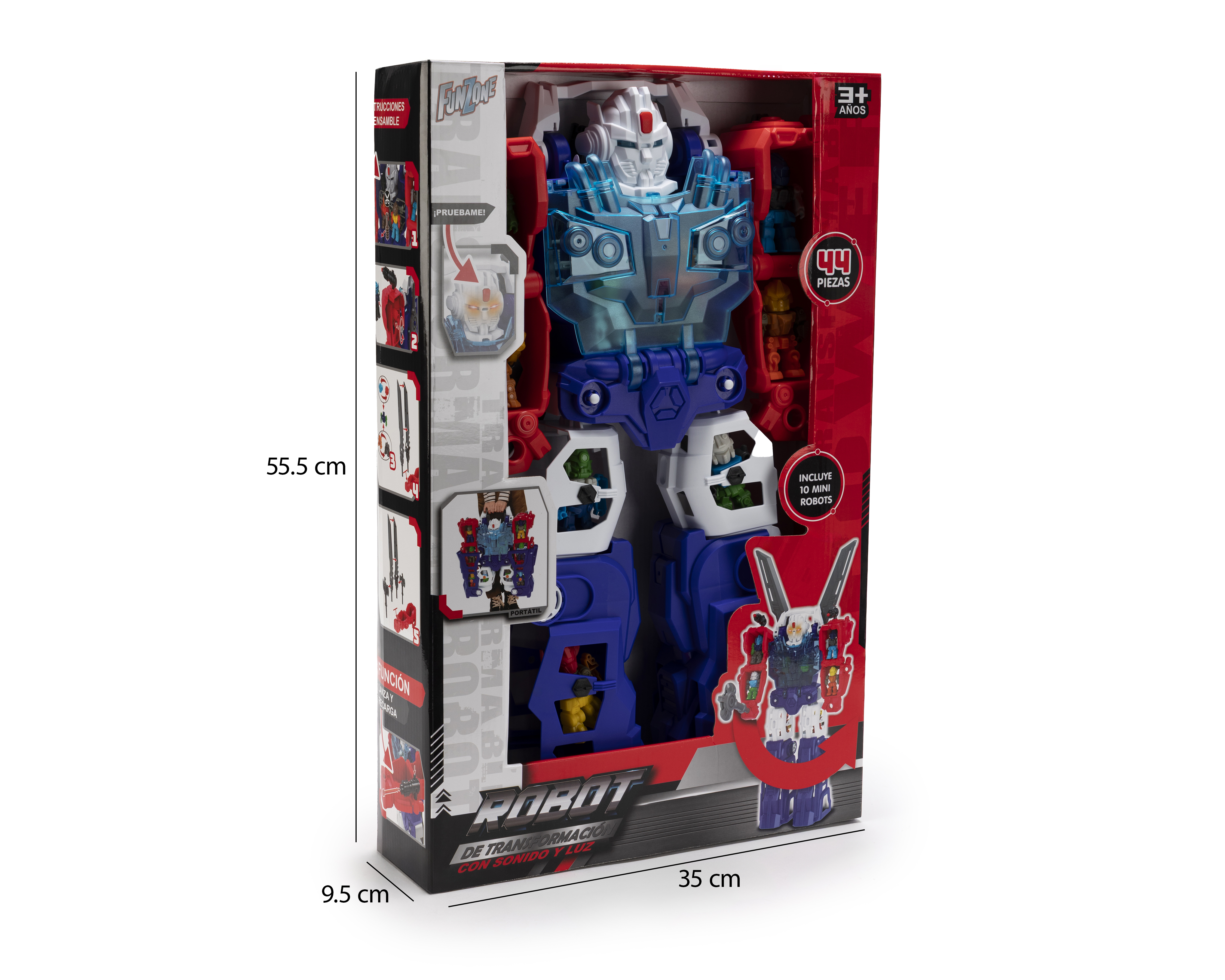 Foto 6 pulgar | Foto 5 | Robot de Transformación Funzone con Accesorios