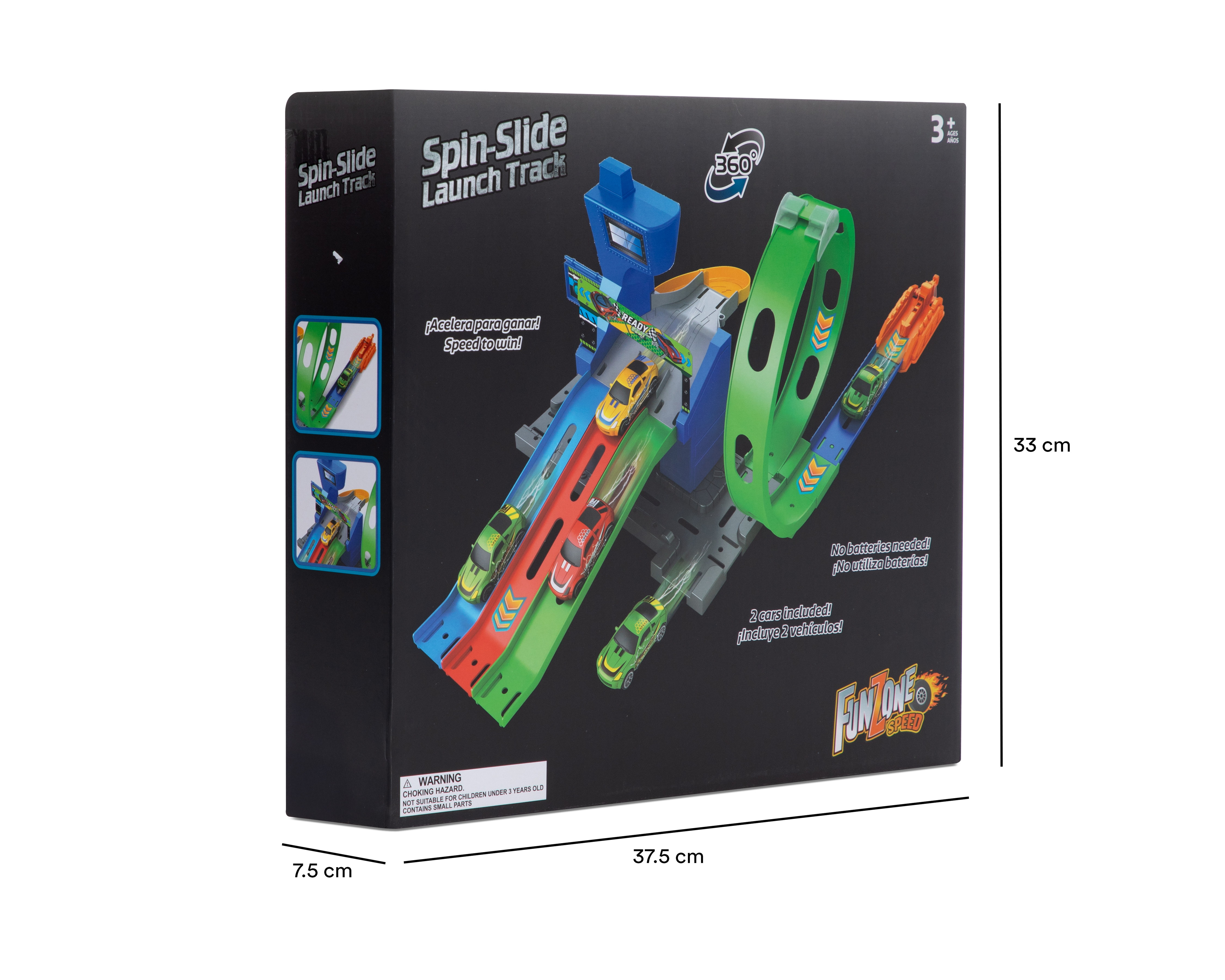 Foto 3 | Foto 3 | Autopista Spin-Slide Launch Track Funzone con 2 Vehículos