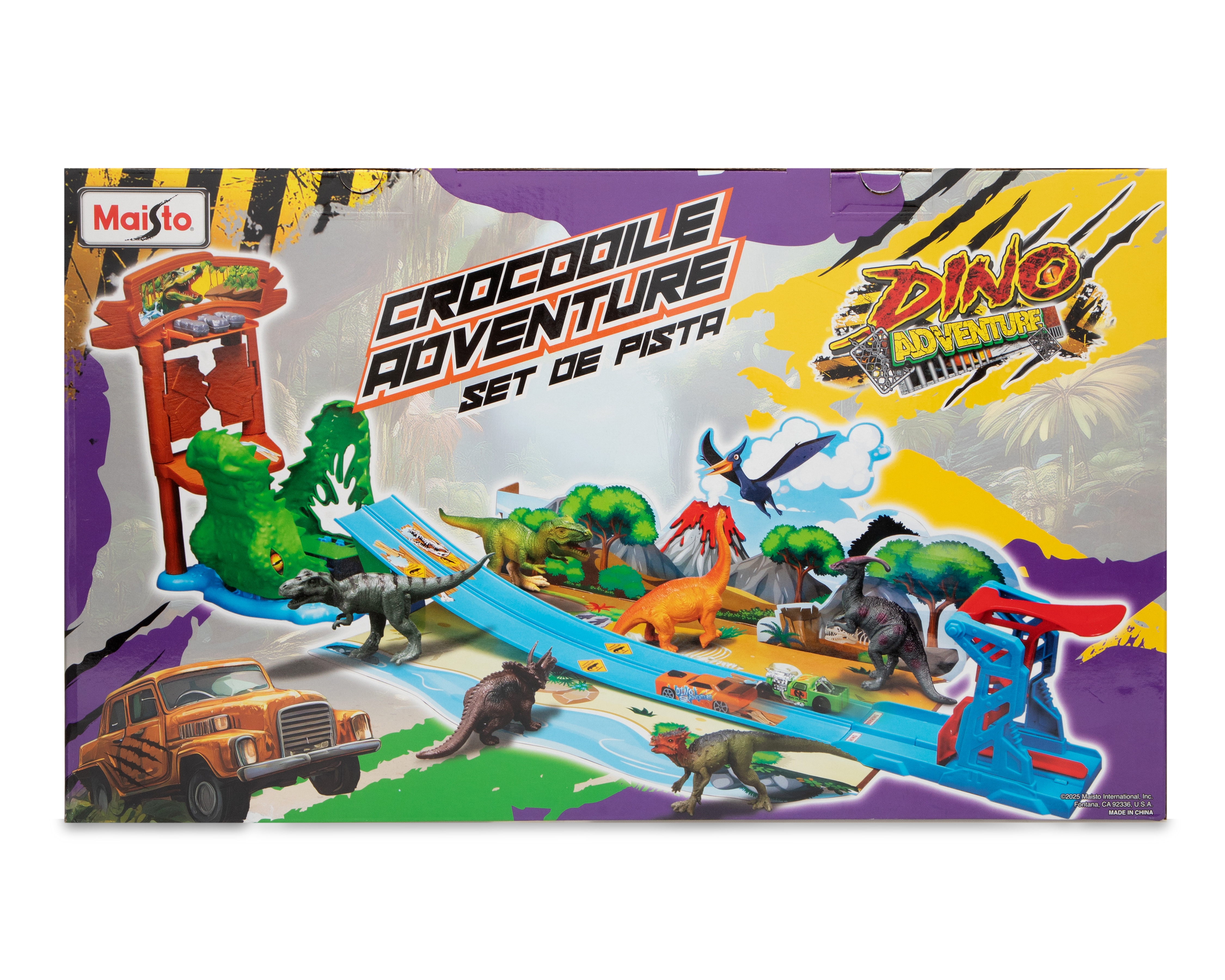 Foto 2 | Foto 2 | Pista de Carreras Maisto Crocodile Adventure