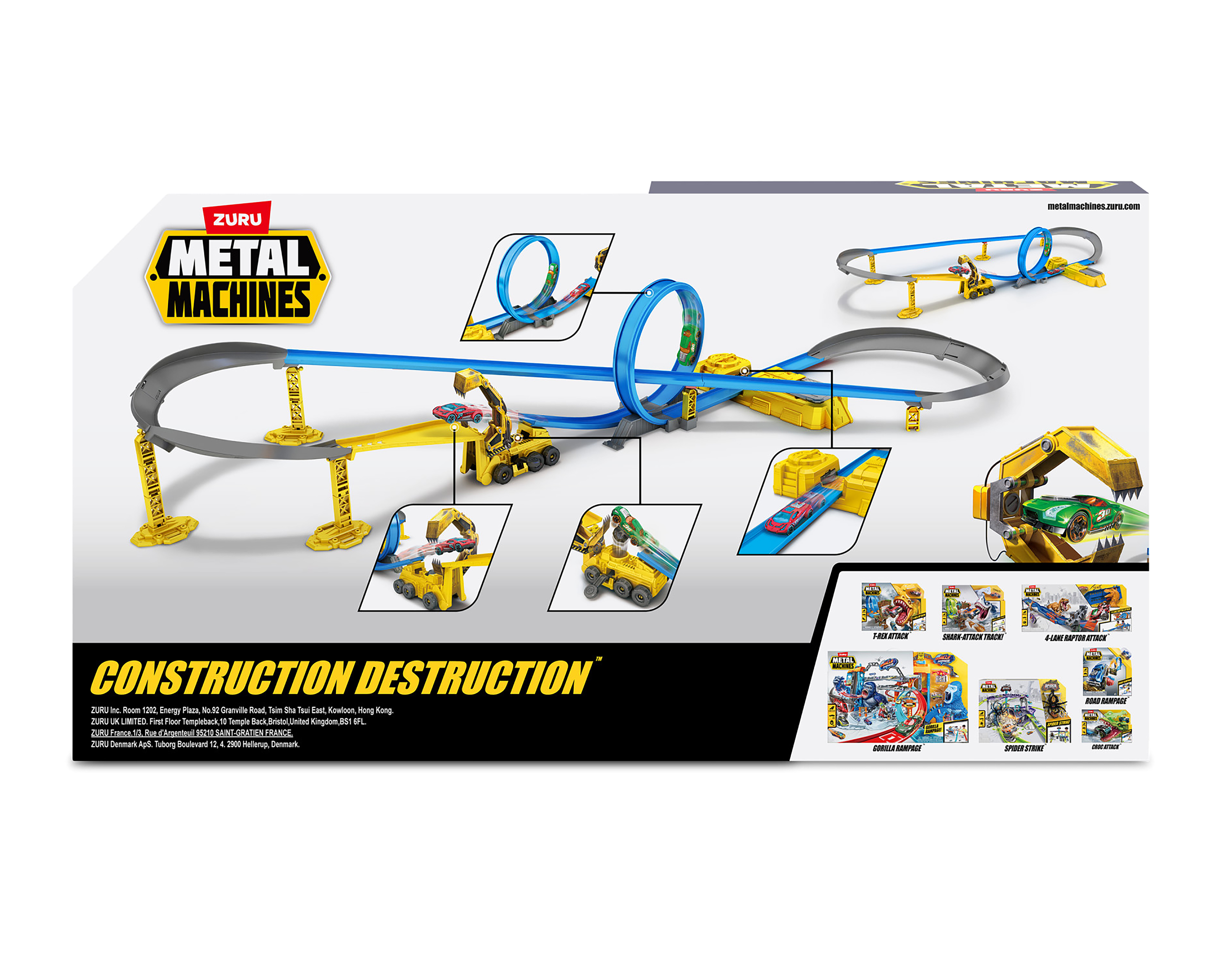 Foto 7 pulgar | Foto 6 | Pista de Carreras Zuru Metal Machines Construction Destruction