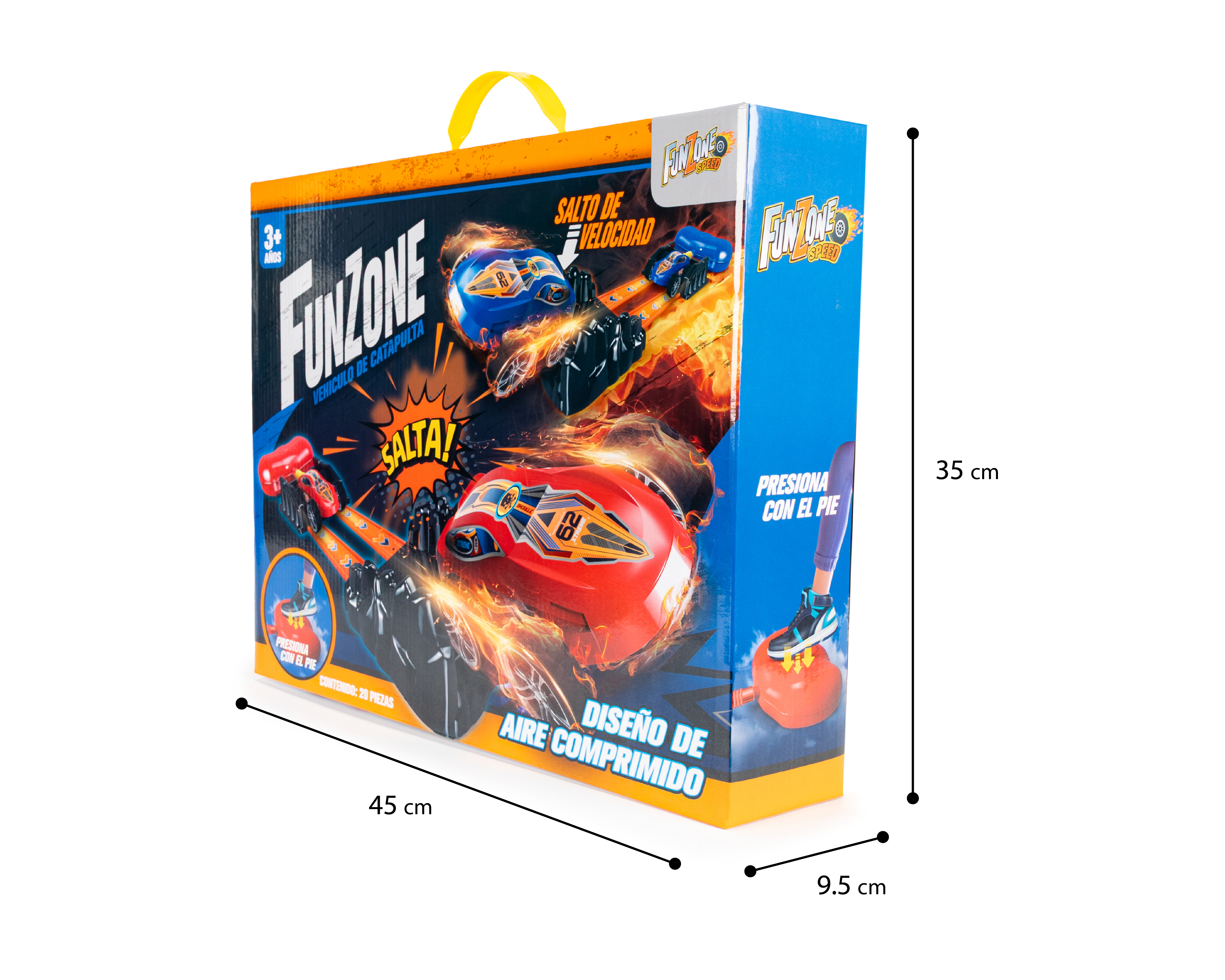 Foto 3 | Foto 3 | Catapulta de Aire Comprimido Funzone 20 Piezas