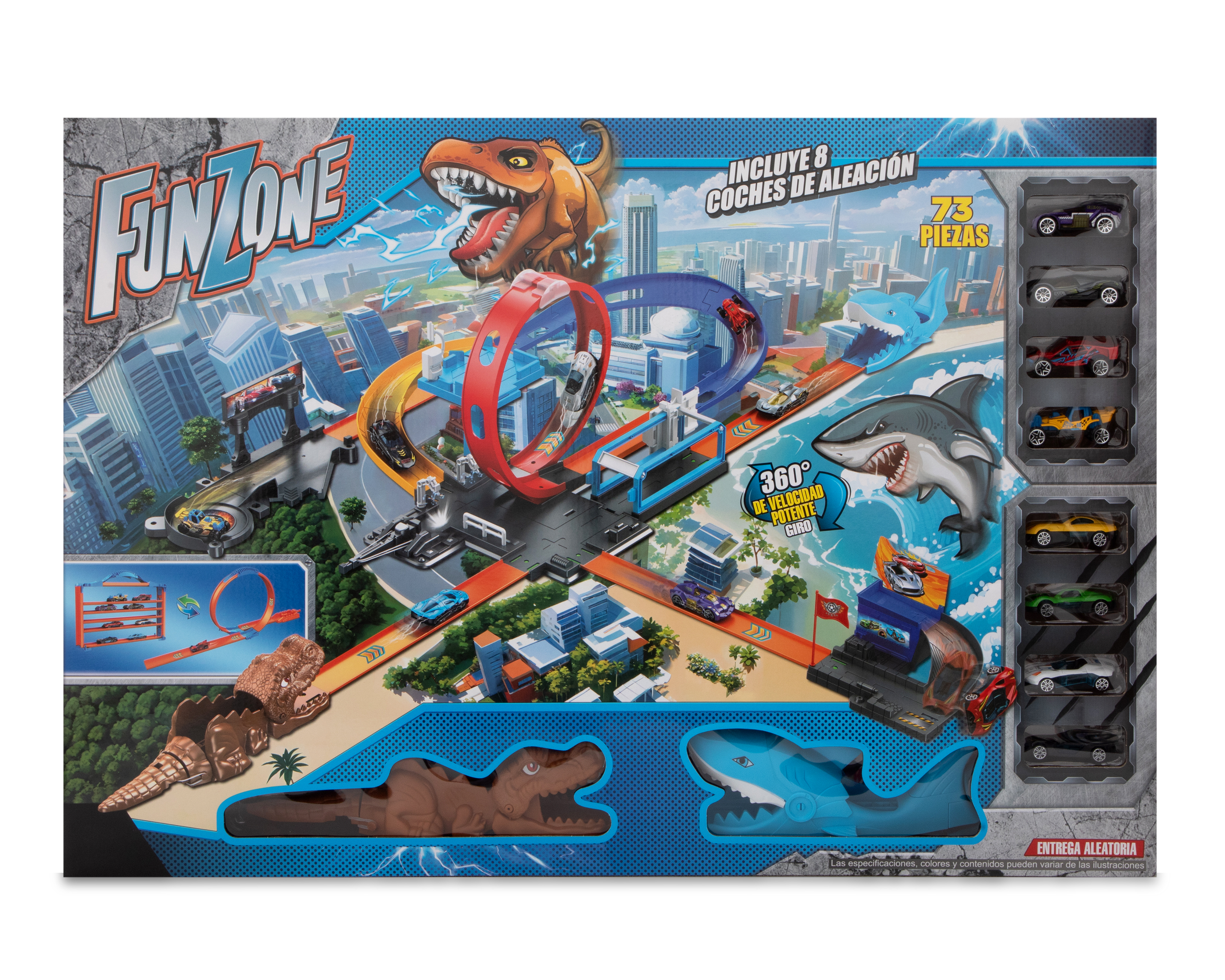 Foto 2 pulgar | Foto 1 | Pista de Carreras Funzone 73 Piezas