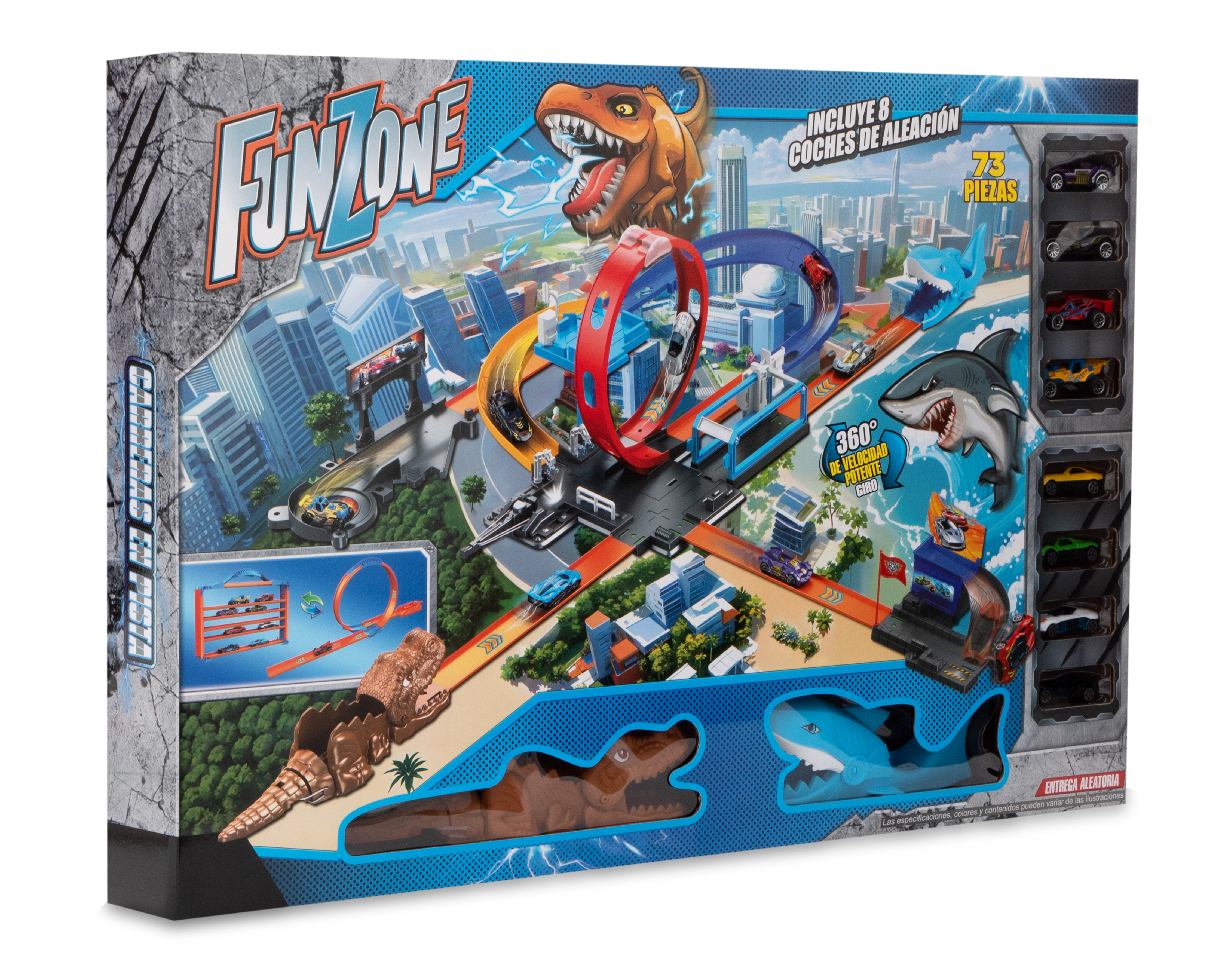 Foto 3 pulgar | Foto 2 | Pista de Carreras Funzone 73 Piezas