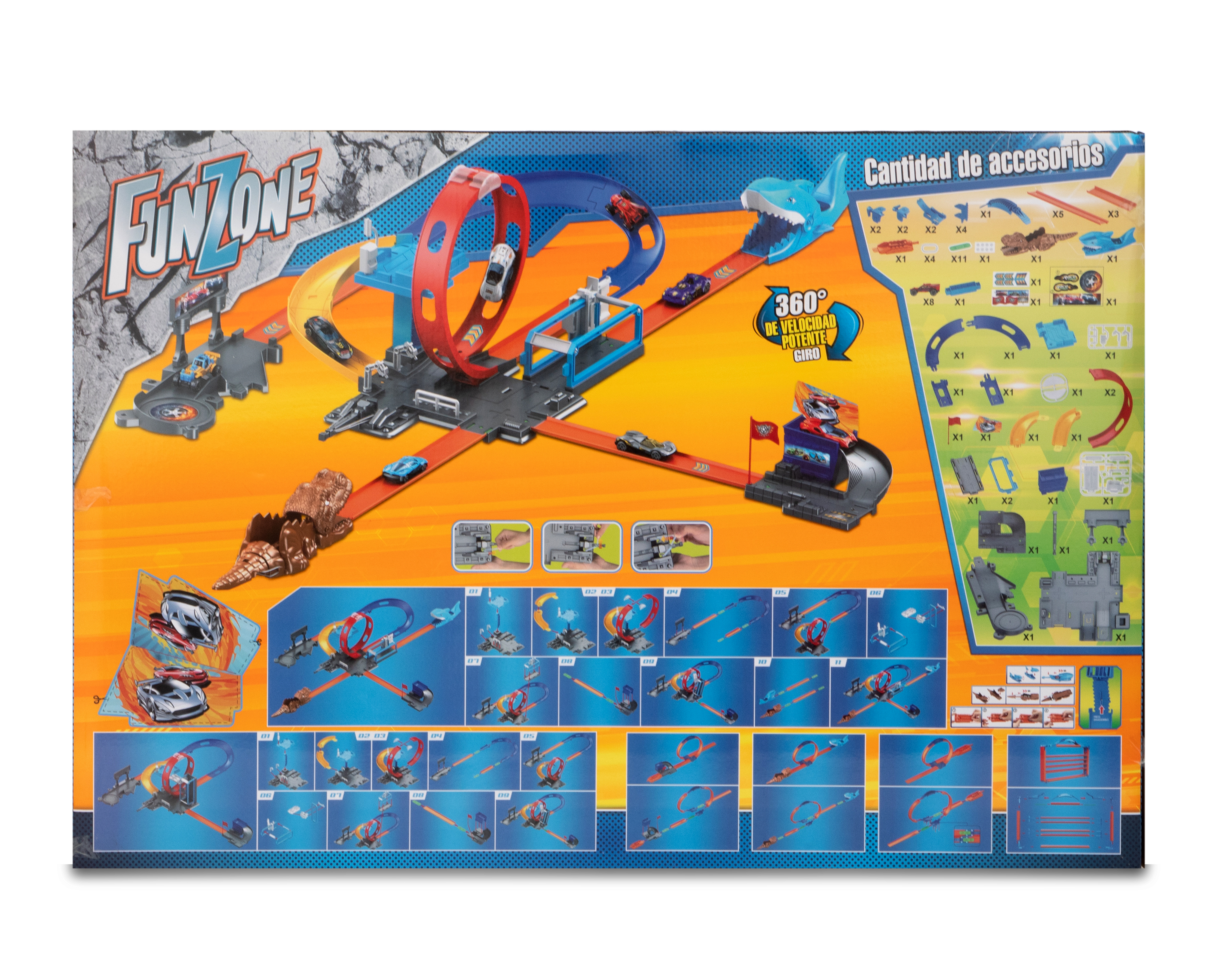 Foto 4 pulgar | Foto 3 | Pista de Carreras Funzone 73 Piezas