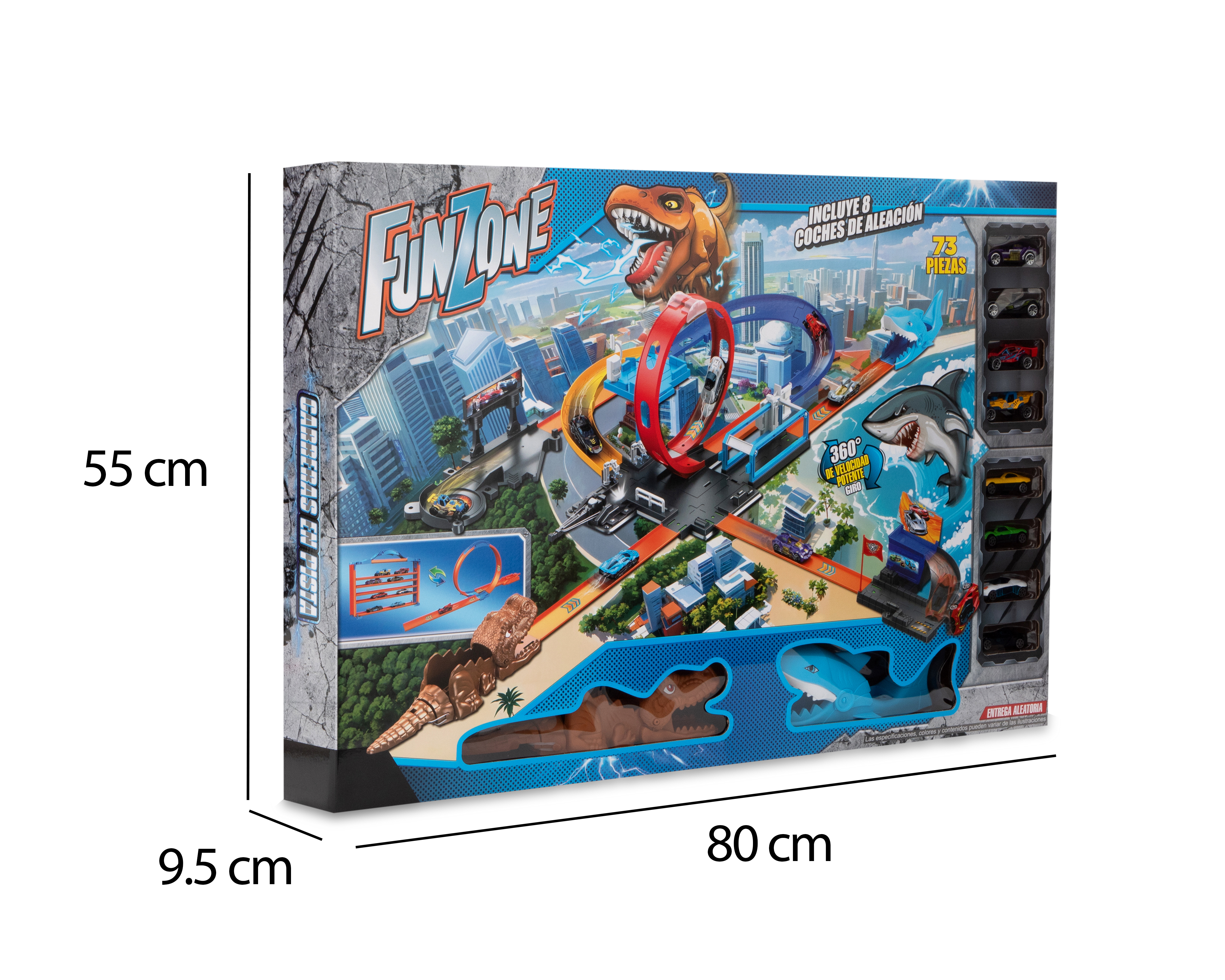 Foto 5 pulgar | Foto 4 | Pista de Carreras Funzone 73 Piezas