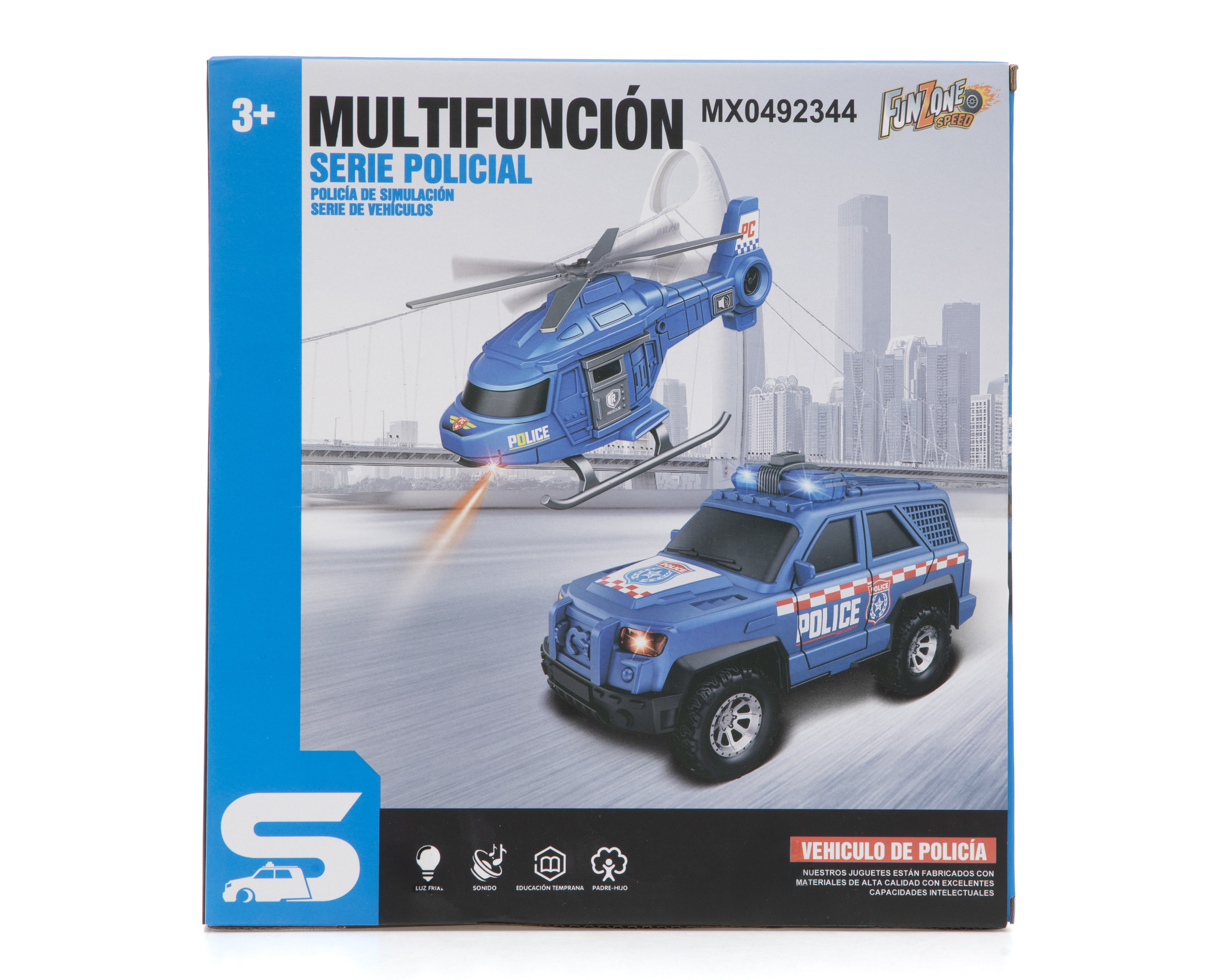 Foto 5 | Foto 5 | Patrulla y Helicóptero Funzone con Sonido