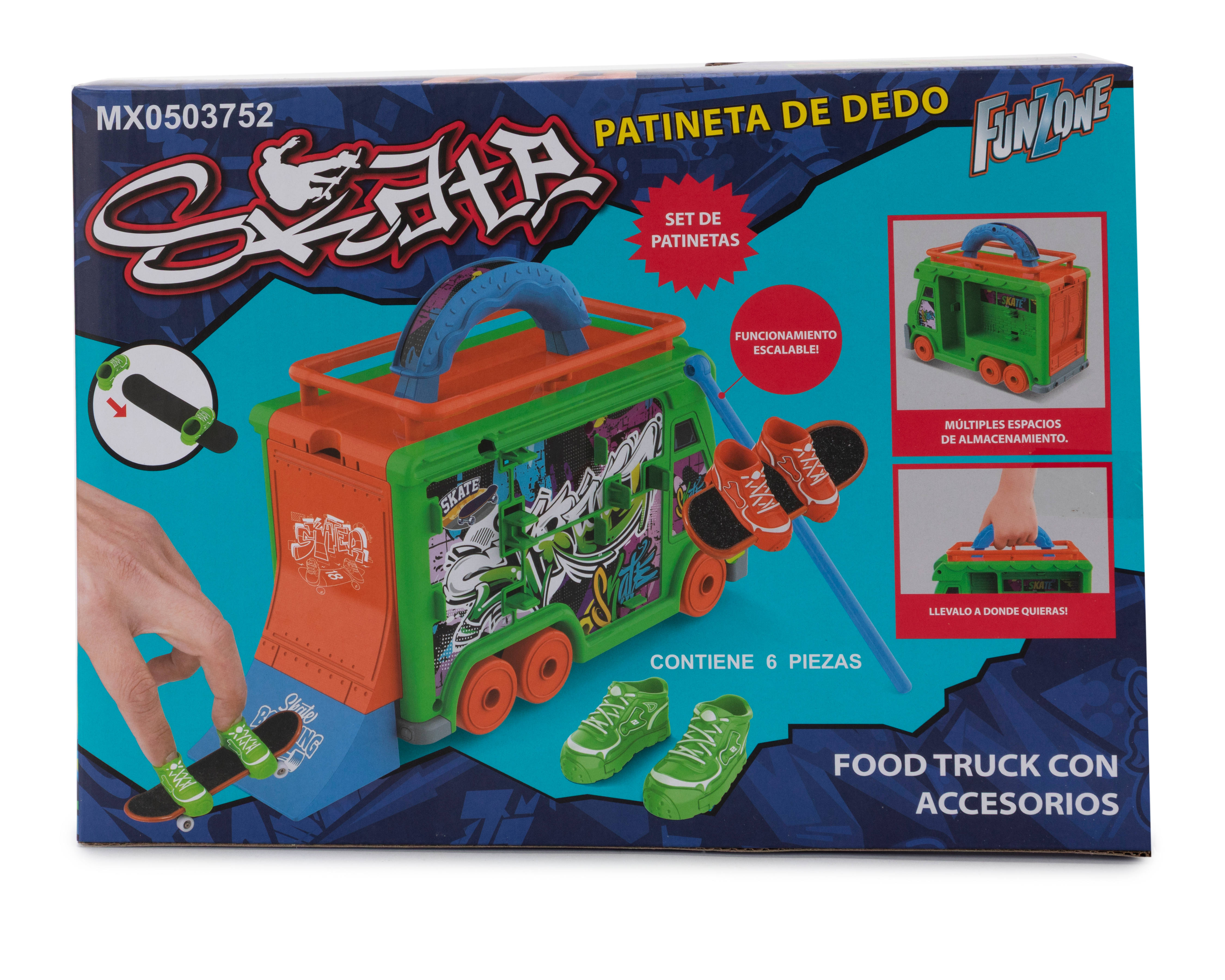 Foto 5 | Foto 5 | Patinetas para Dedos Funzone con Accesorios