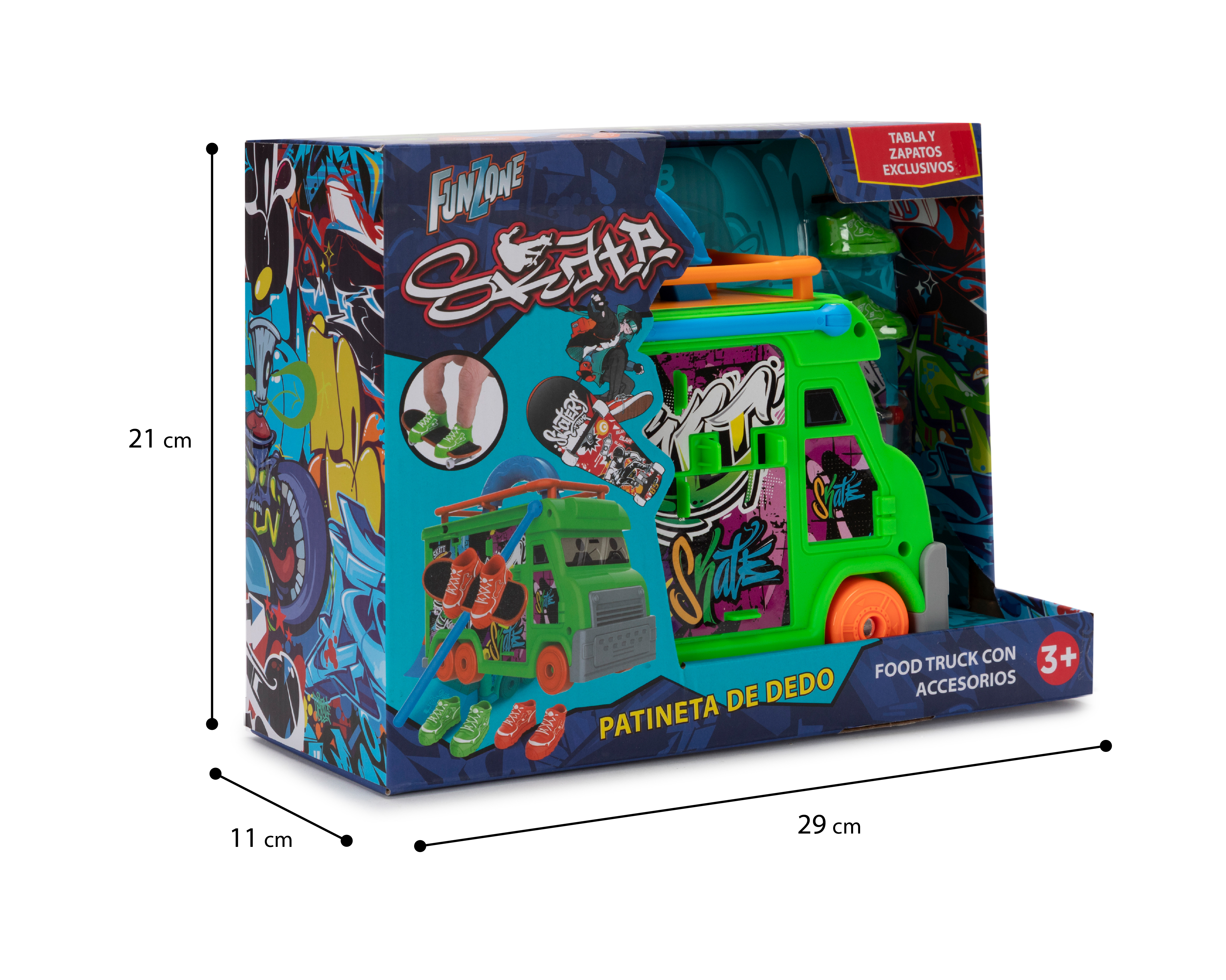 Foto 7 pulgar | Foto 6 | Patinetas para Dedos Funzone con Accesorios