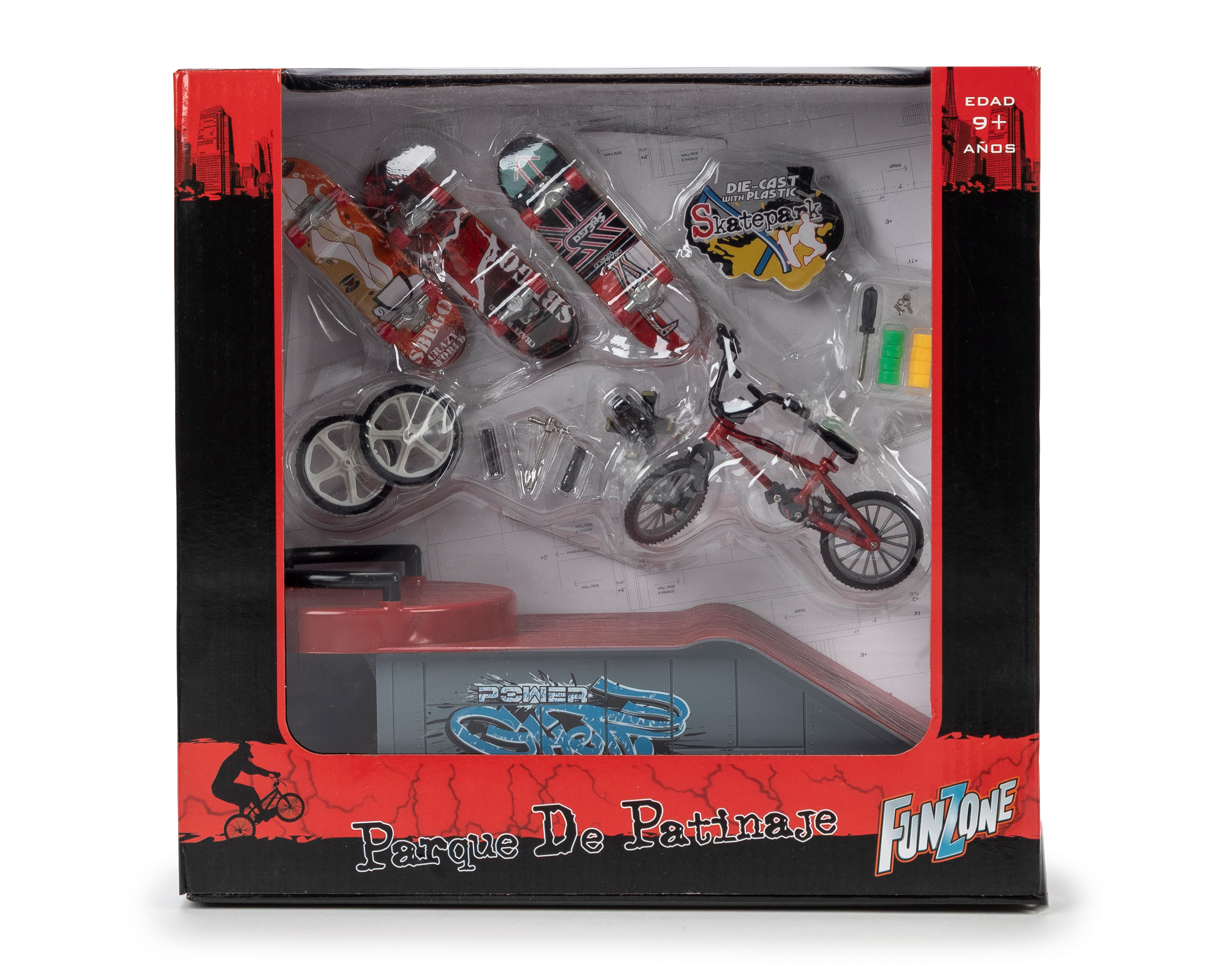 Foto 2 pulgar | Foto 1 | Parque de Patinaje Funzone 22 Piezas