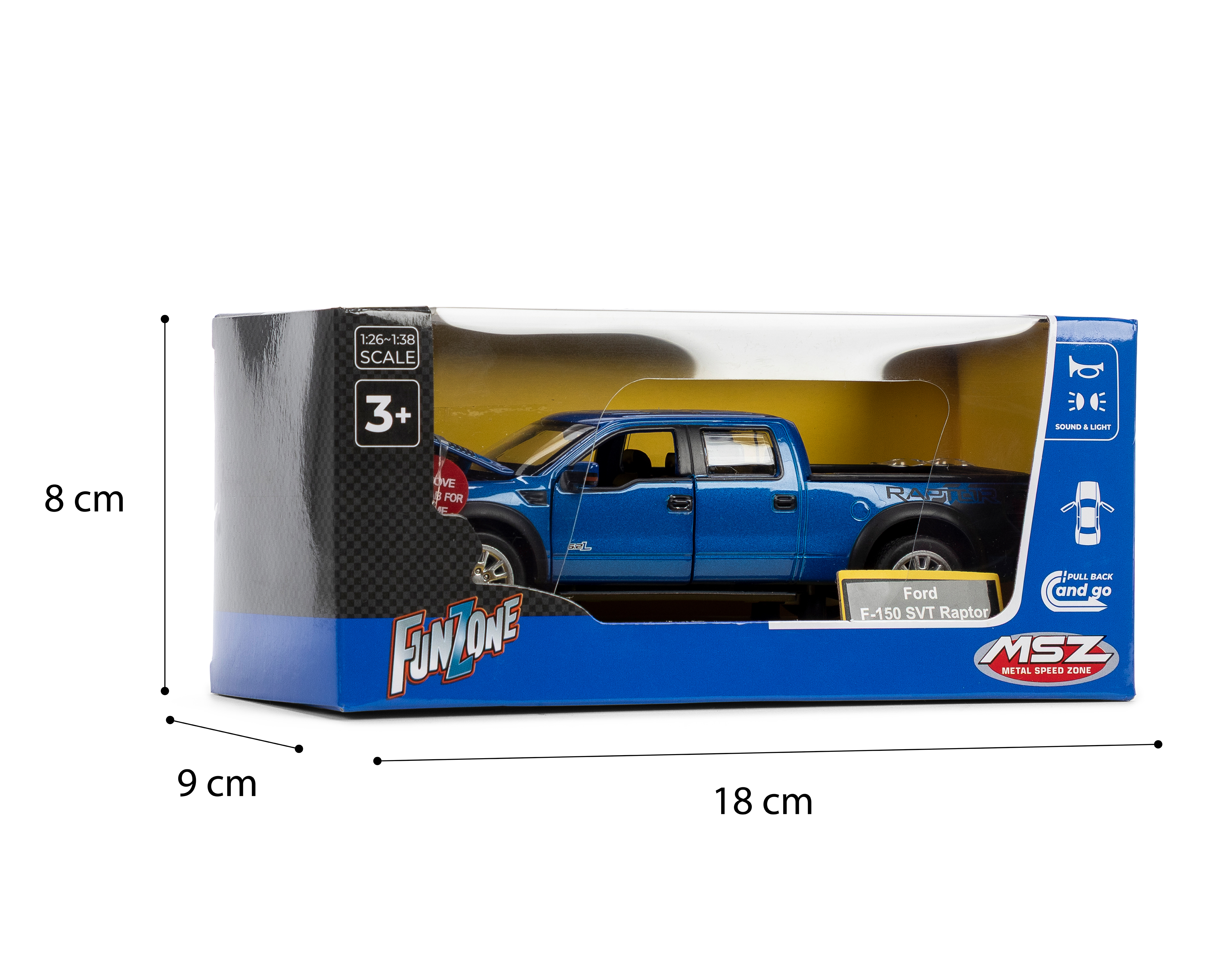 Foto 7 pulgar | Foto 6 | Camioneta de Juguete Funzone con Sonidos y Luces