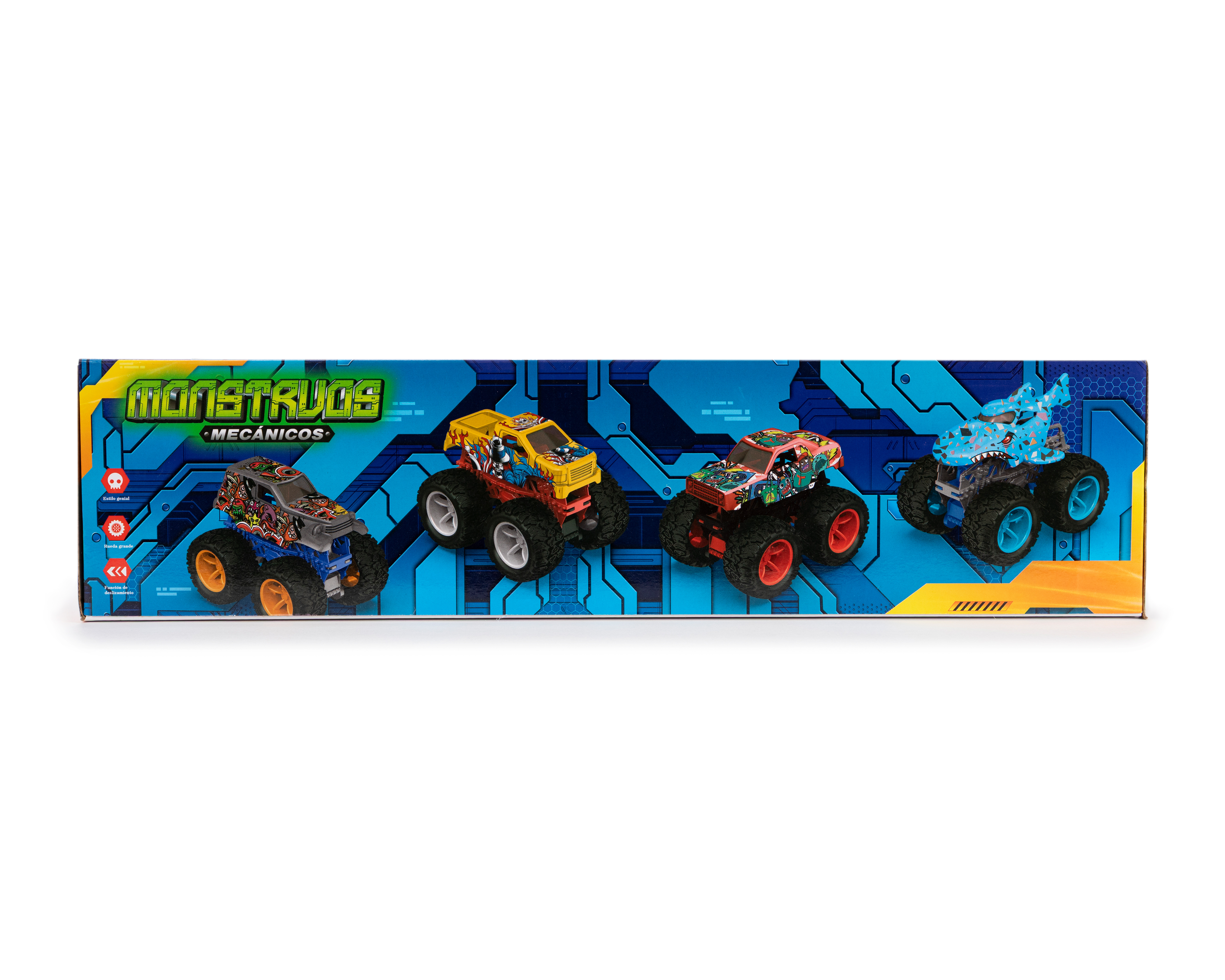 Foto 6 pulgar | Foto 5 | Vehículo Monstruo Funzone 4 Piezas