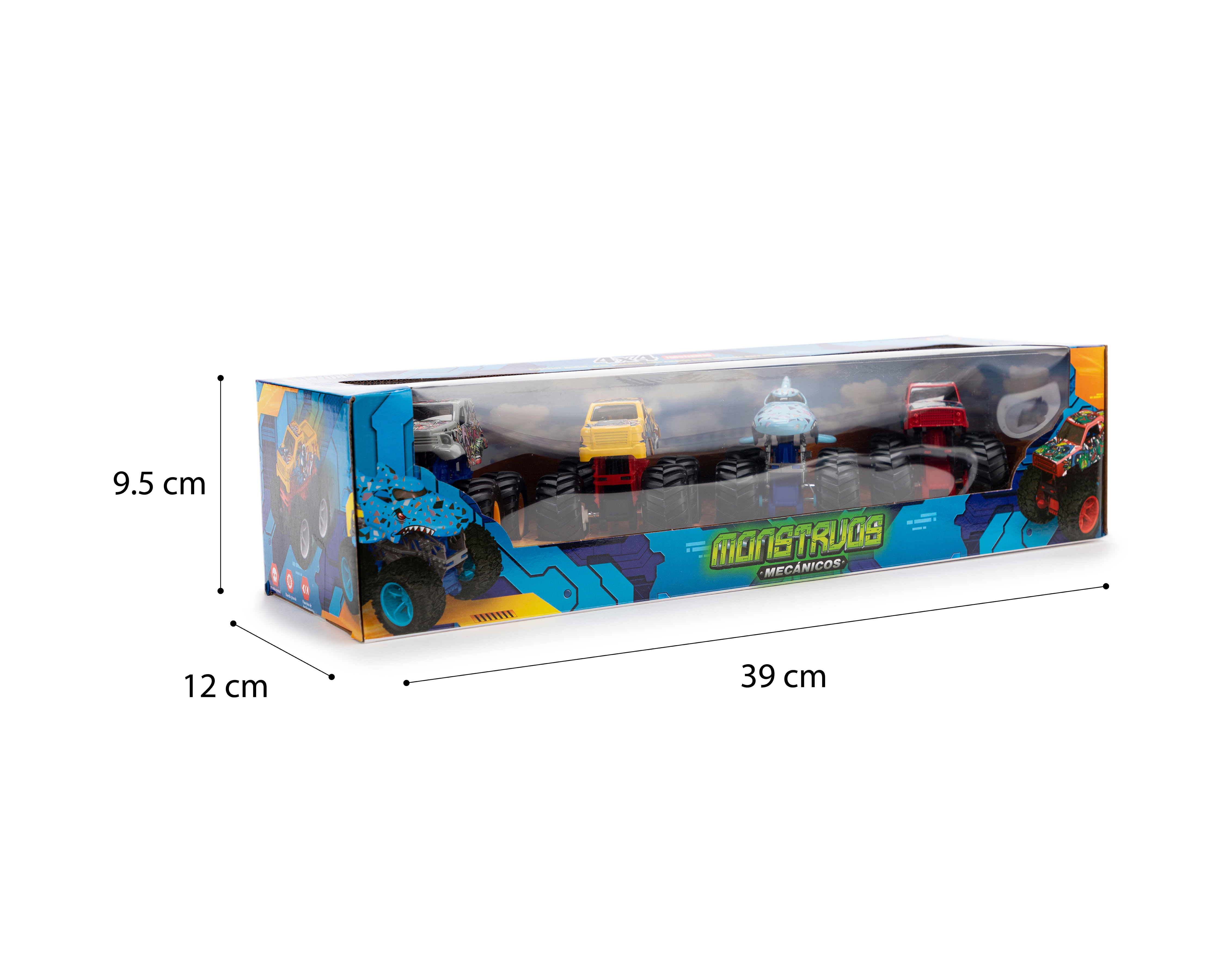Foto 6 | Foto 6 | Vehículo Monstruo Funzone 4 Piezas