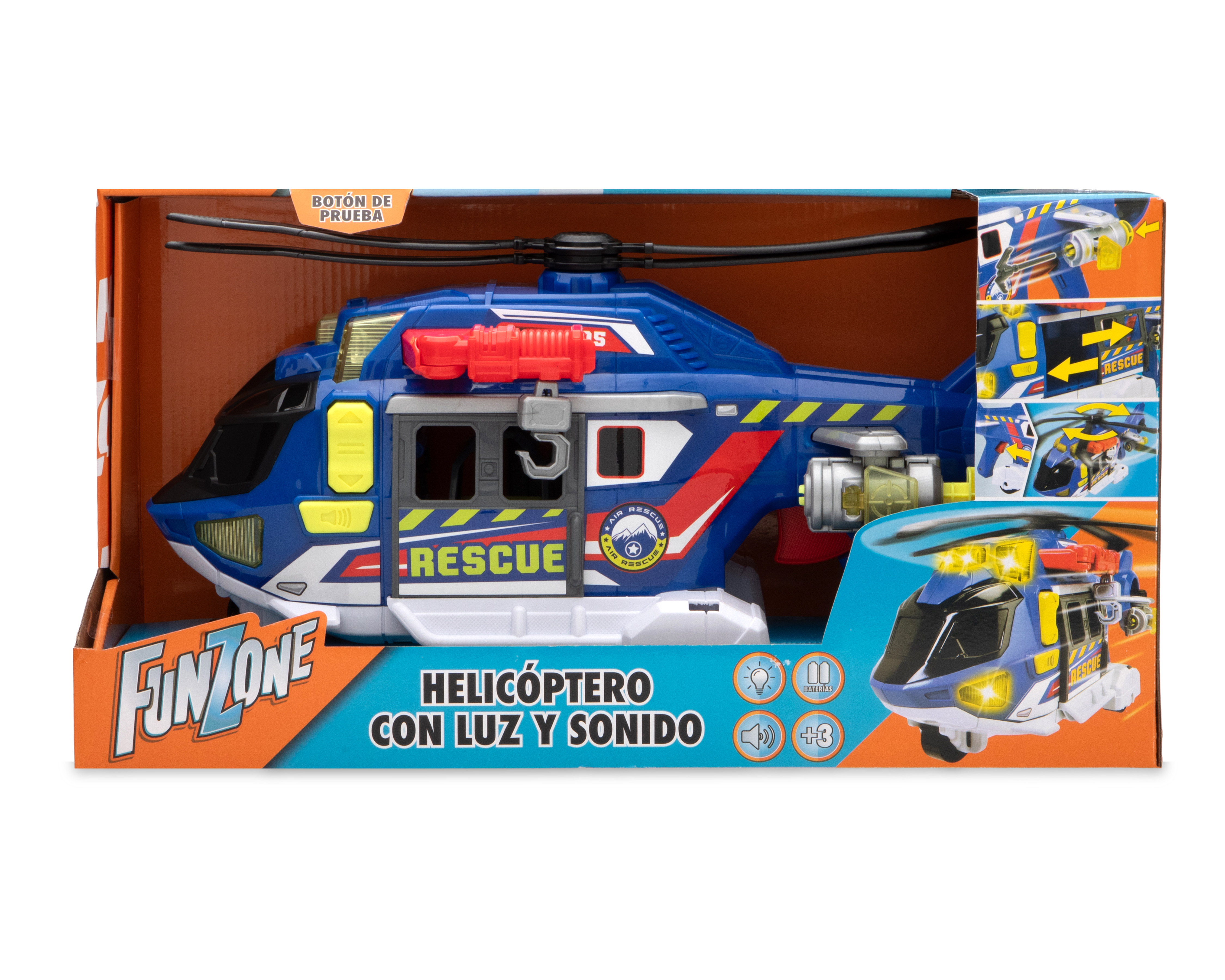 Foto 4 | Foto 4 | Helicóptero de Rescate Funzone con Luz y Sonido