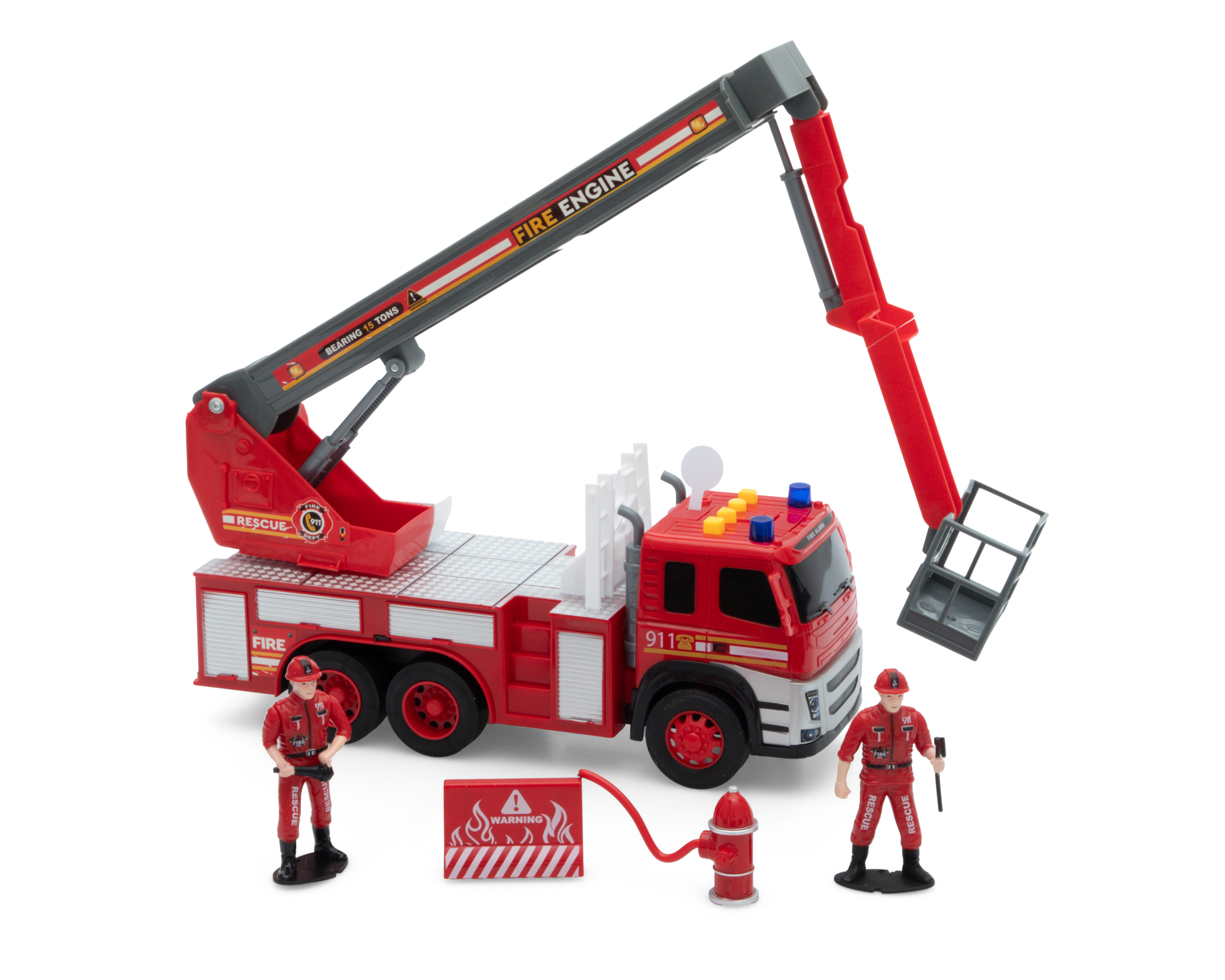 Foto 2 pulgar | Foto 1 | Grúa de Bomberos Funzone con Sonidos