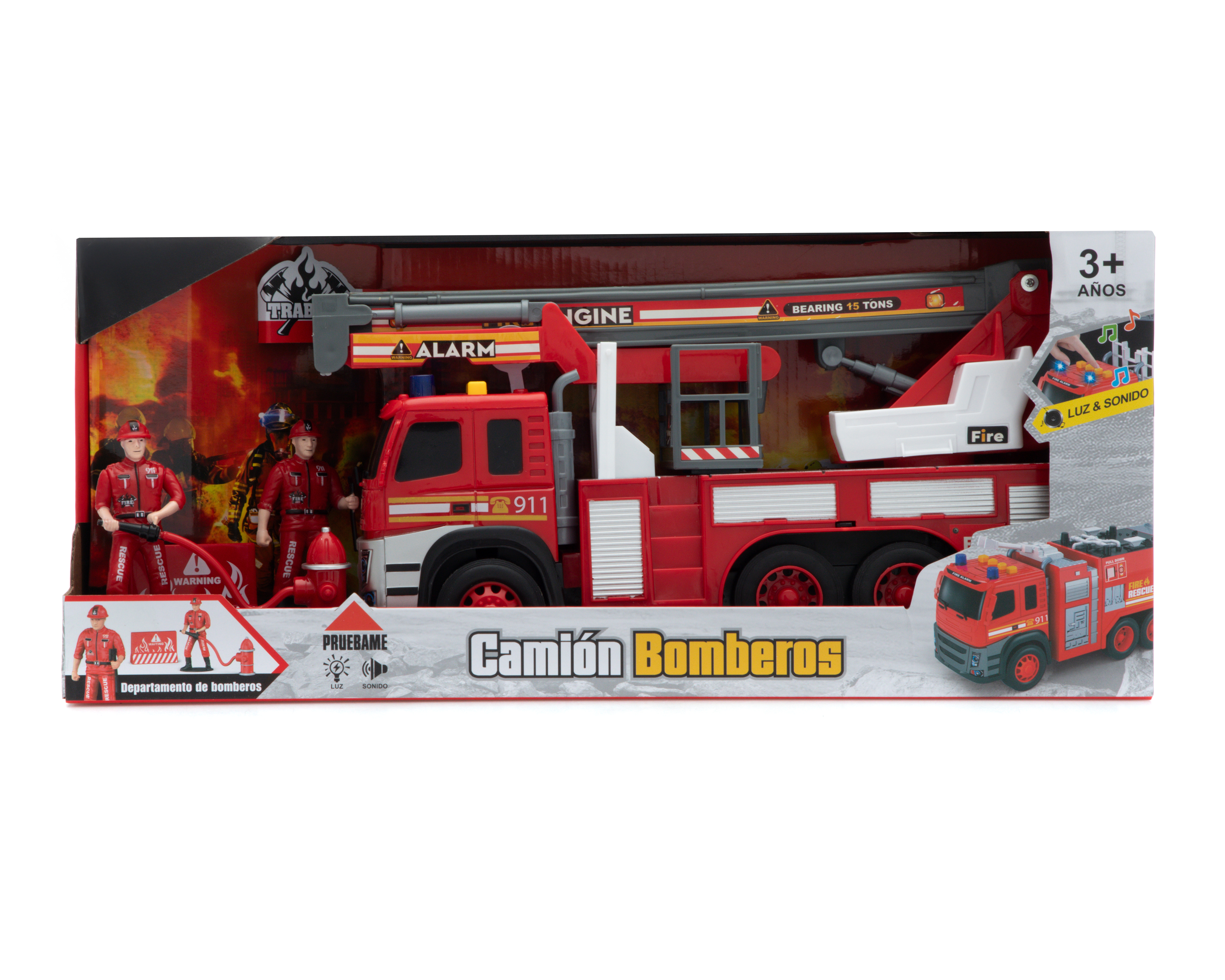 Foto 5 pulgar | Foto 4 | Grúa de Bomberos Funzone con Sonidos