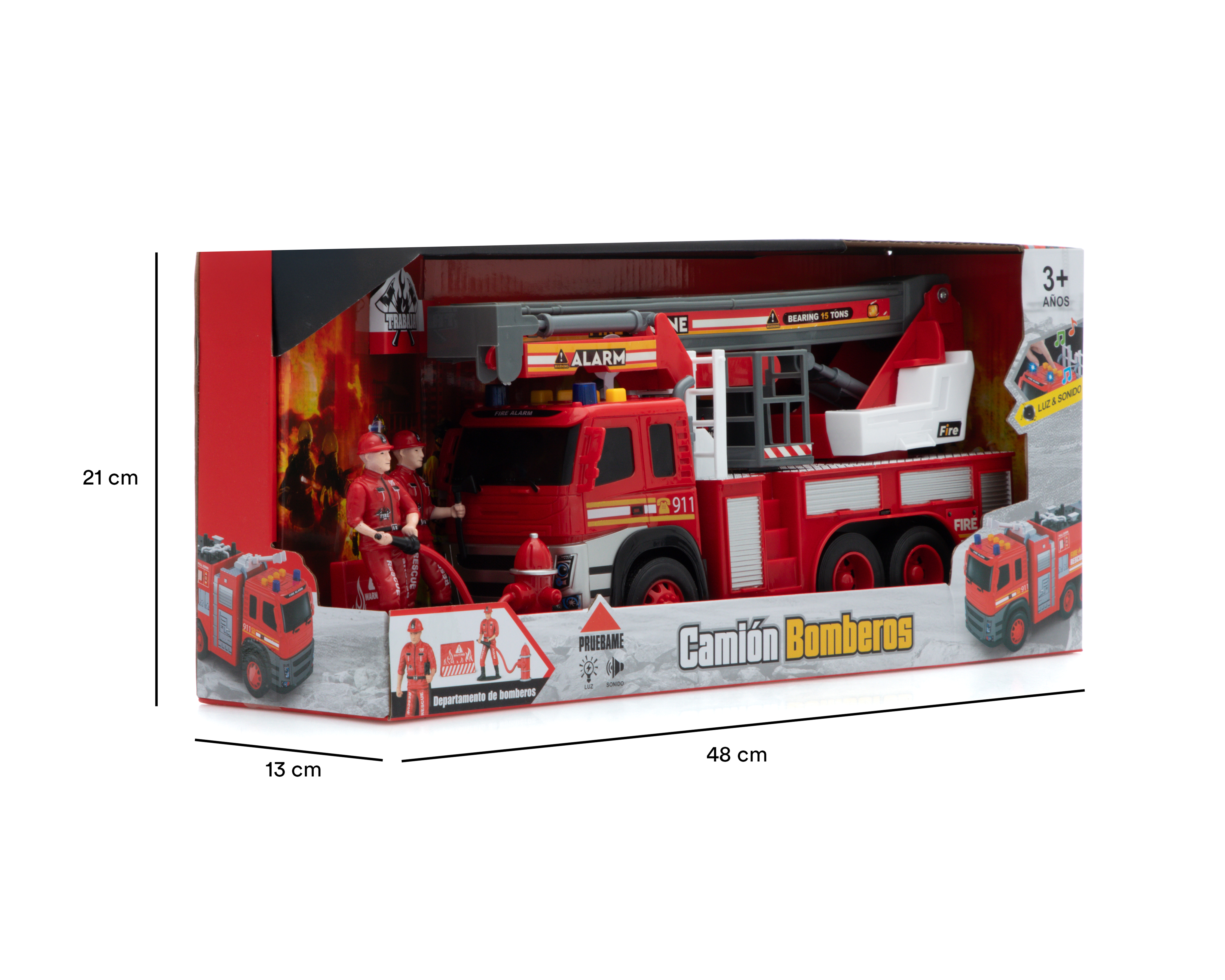 Foto 7 pulgar | Foto 6 | Grúa de Bomberos Funzone con Sonidos