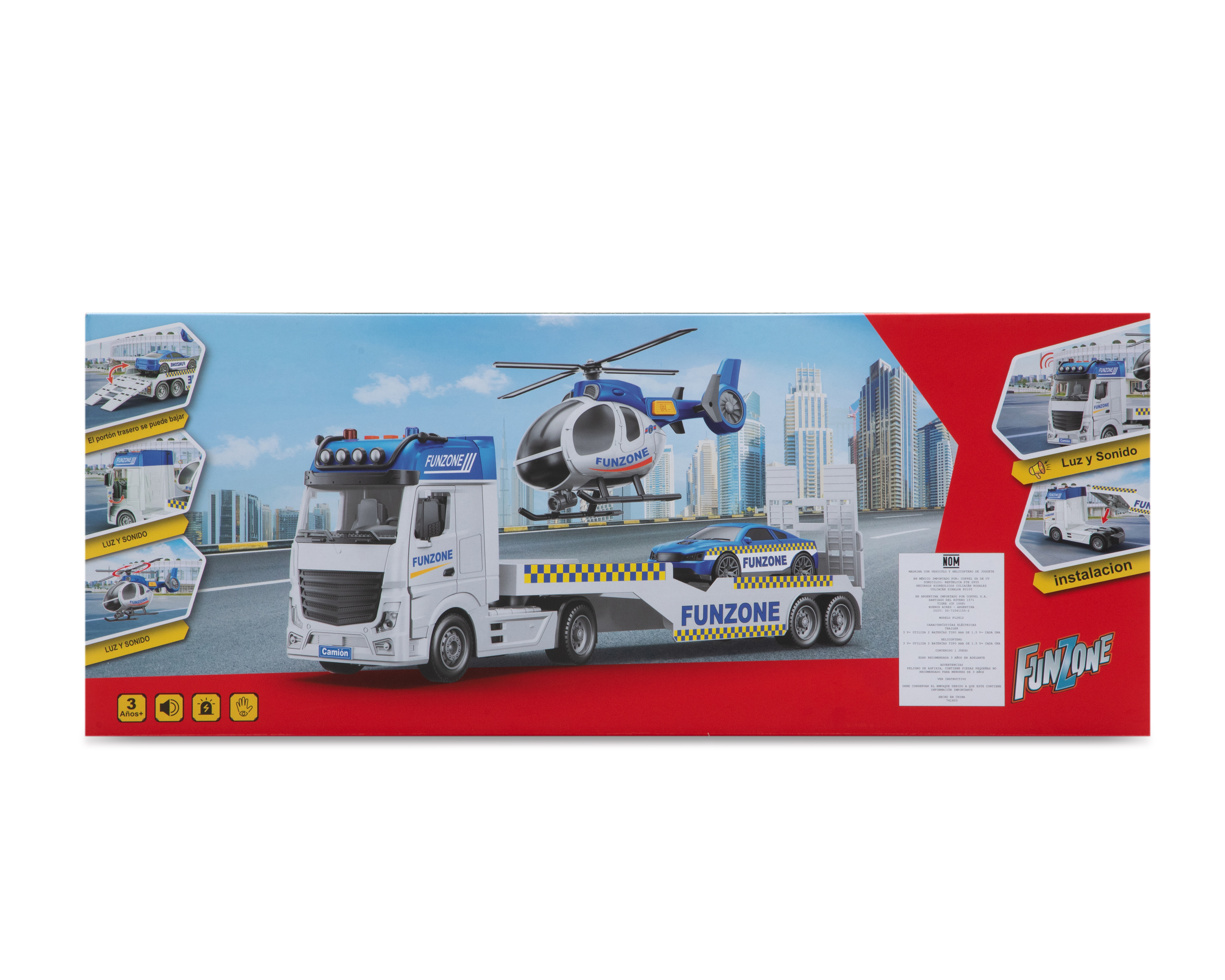 Foto 6 pulgar | Foto 5 | Camión con Accesorios Funzone con Luz y Sonido