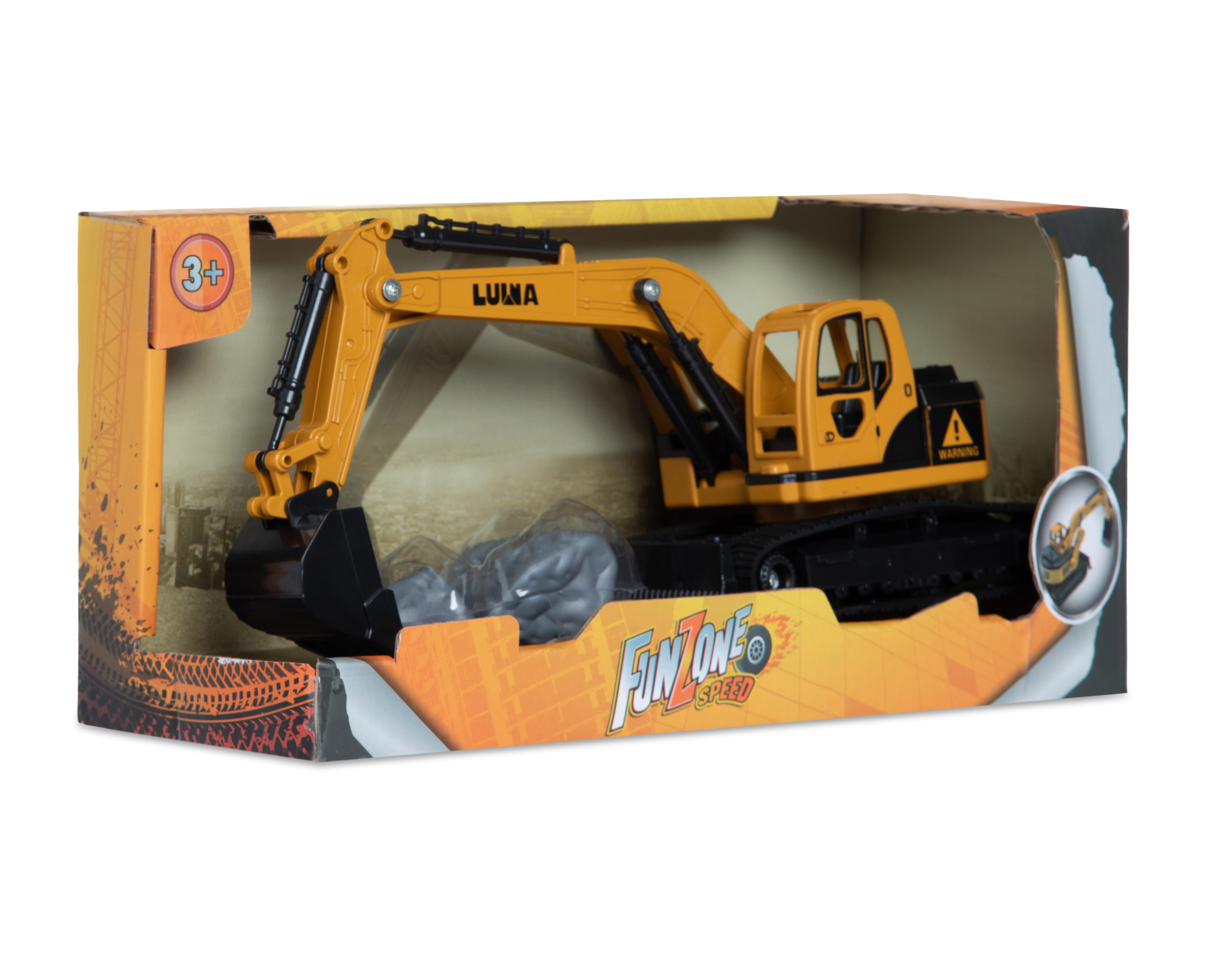 Foto 6 | Foto 6 | Excavadora de Juguete Funzone