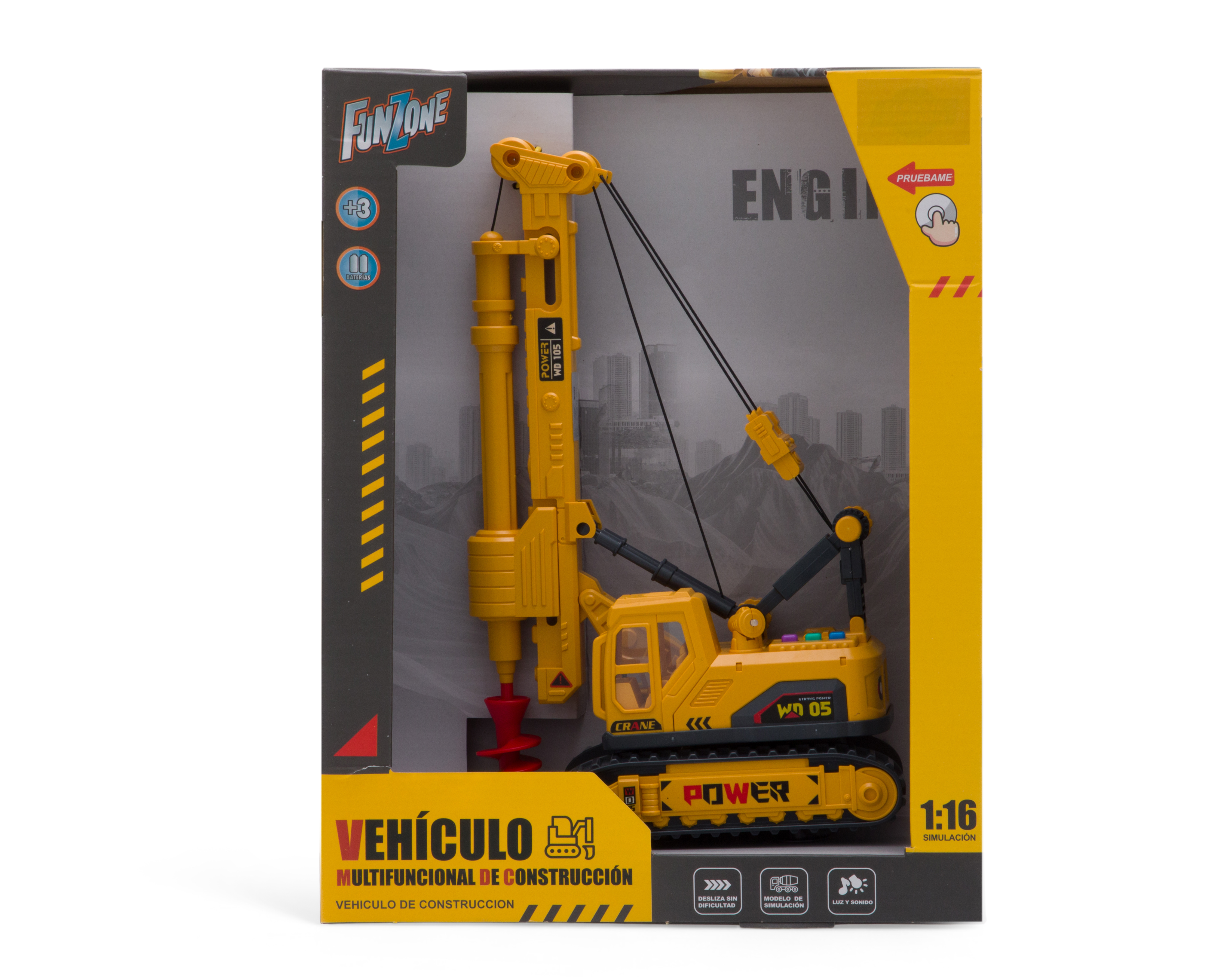 Foto 4 | Foto 4 | Carro de Construcción Funzone con Luces y Sonidos
