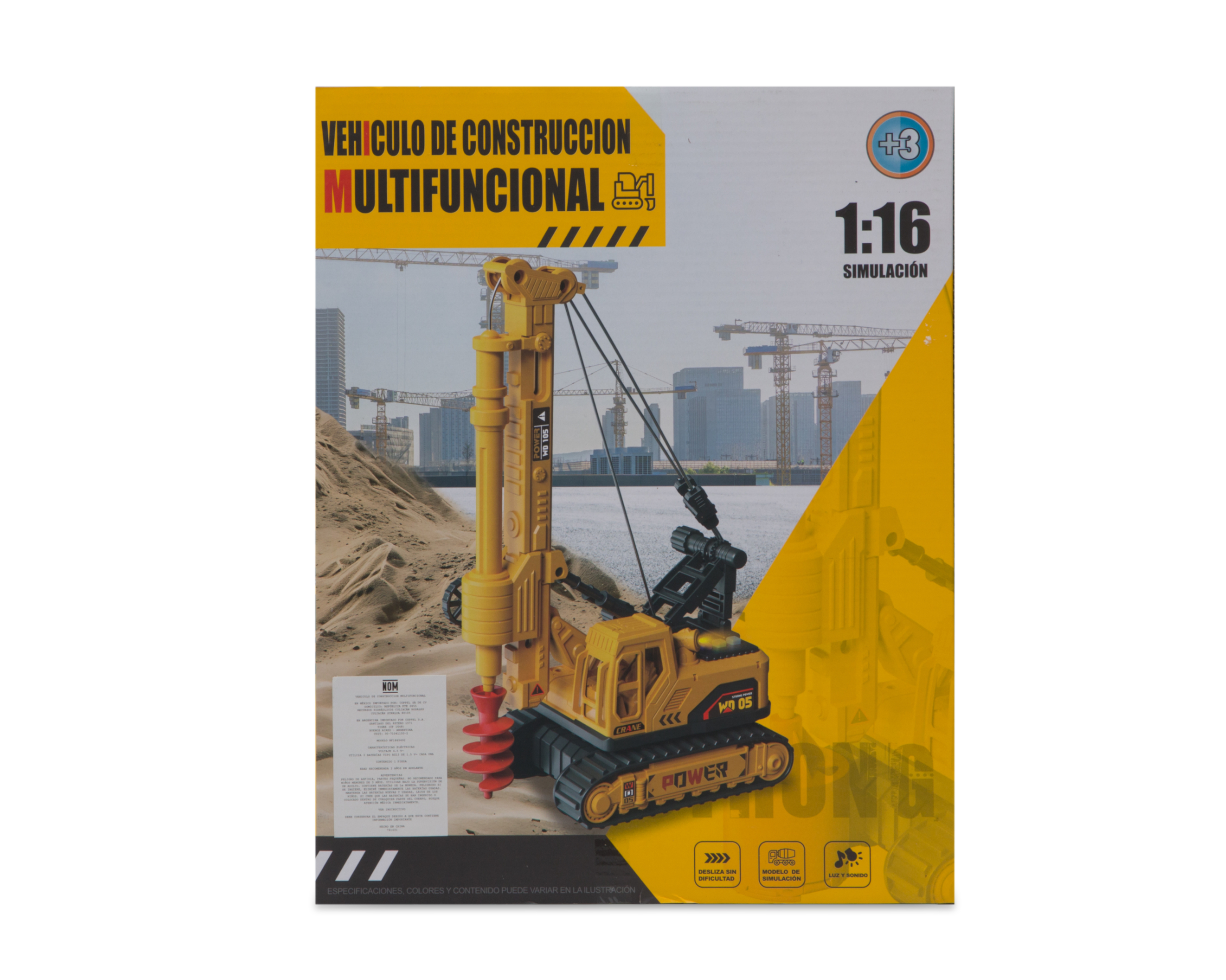 Foto 6 pulgar | Foto 5 | Carro de Construcción Funzone con Luces y Sonidos