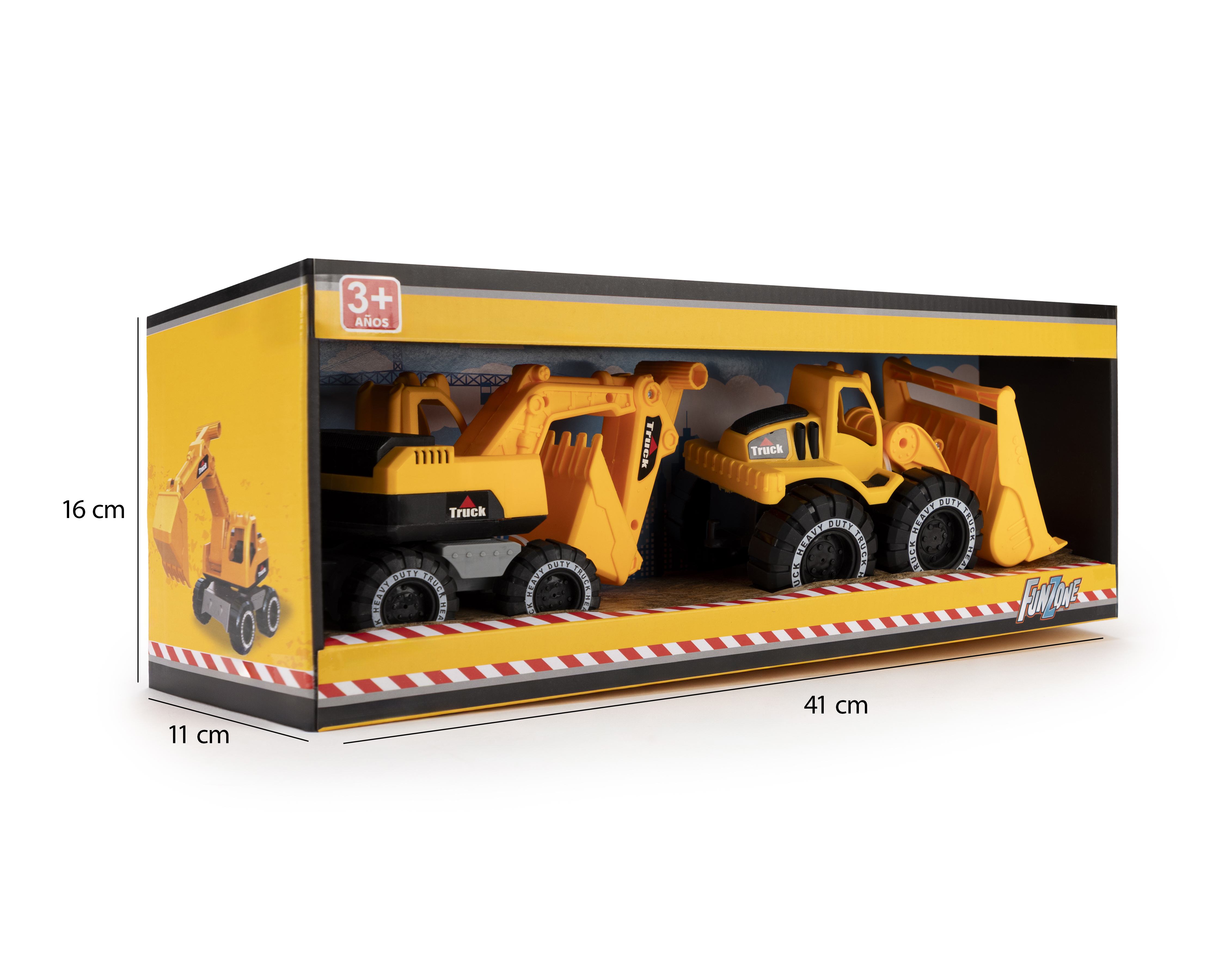 Foto 7 pulgar | Foto 6 | Vehículos de Construcción Funzone 2 Piezas