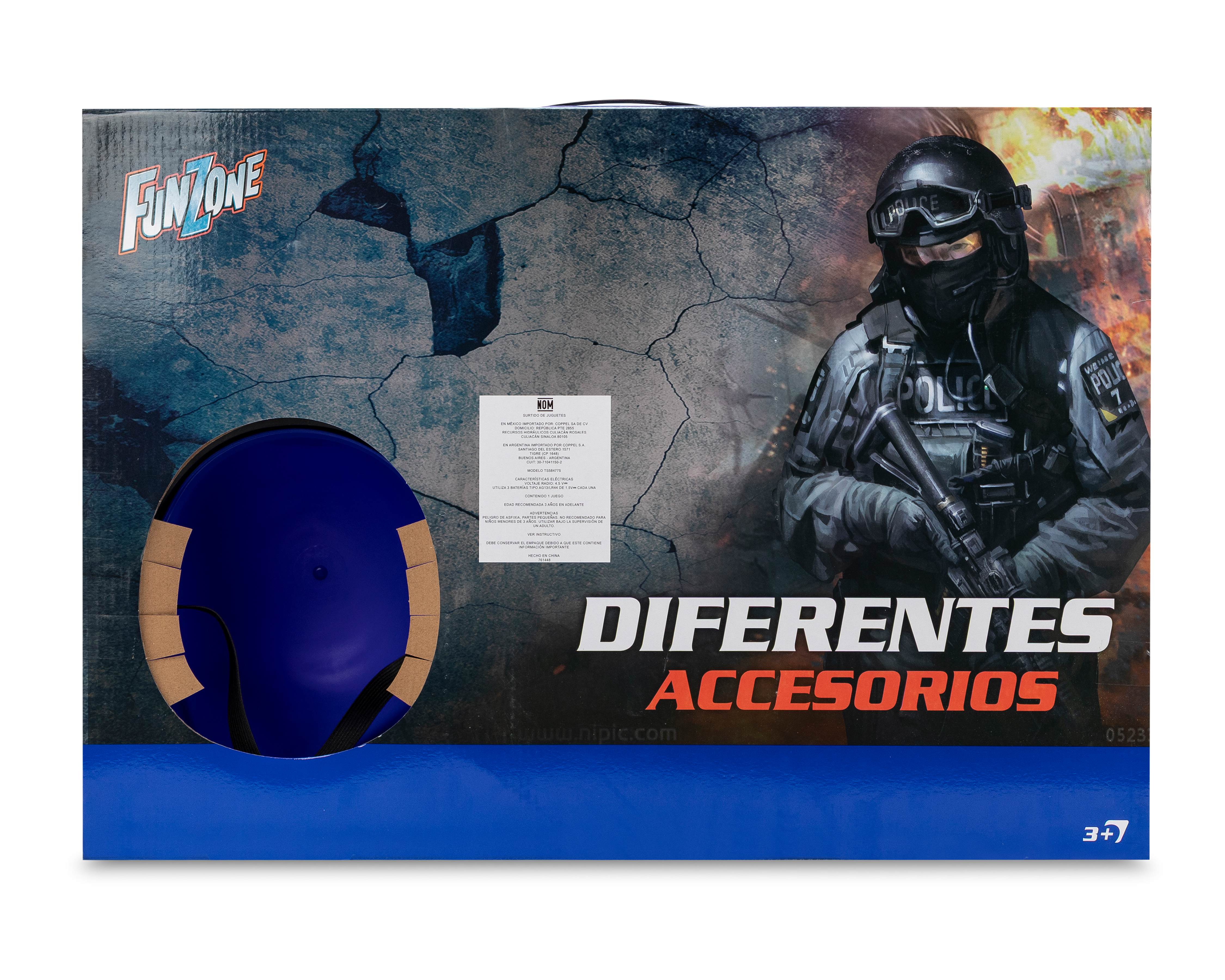 Foto 2 | Foto 2 | Set Accesorios de Policía Funzone 11 Piezas