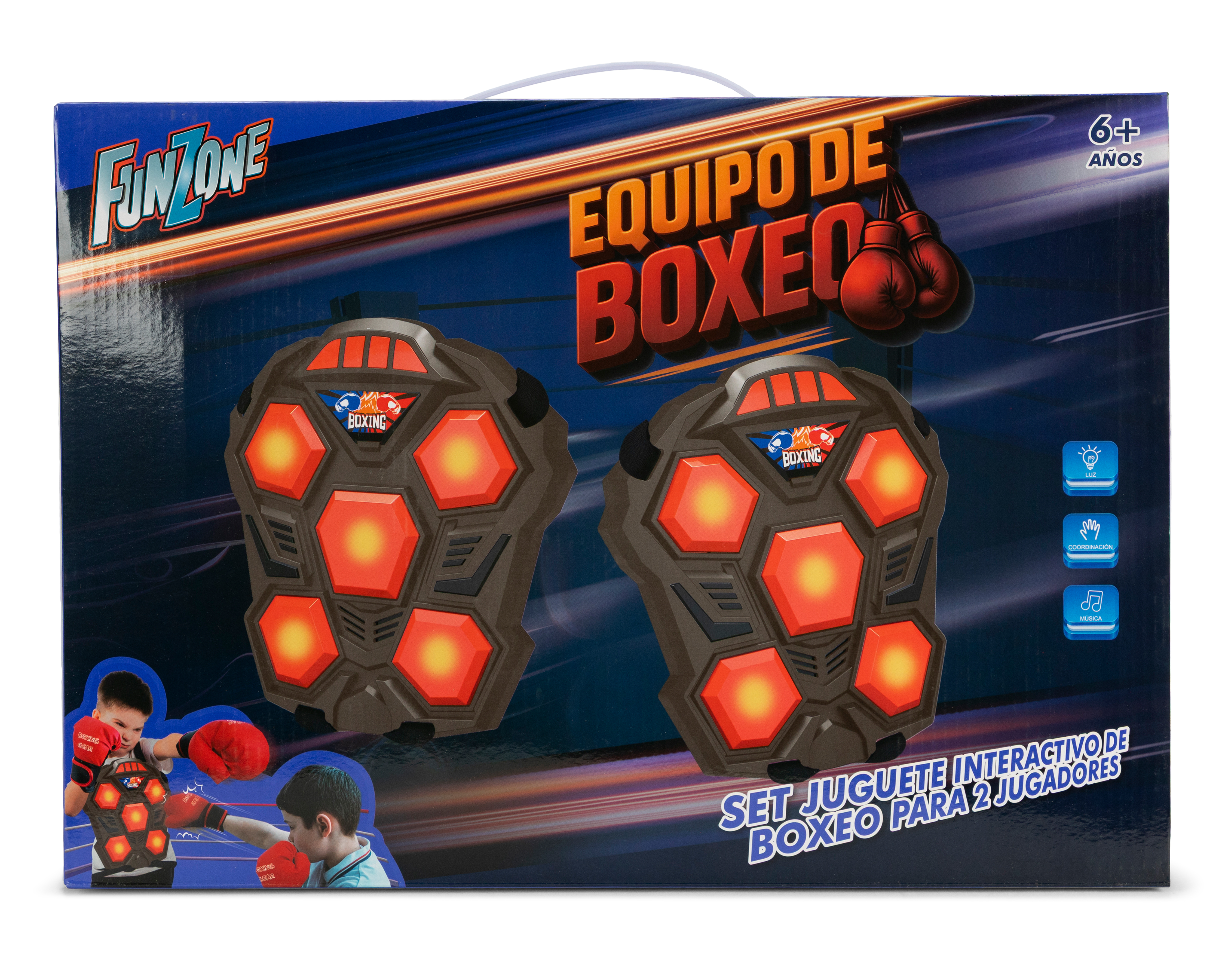 Foto 4 | Foto 4 | Set Juguete Interactivo de Boxeo Funzone con Luz