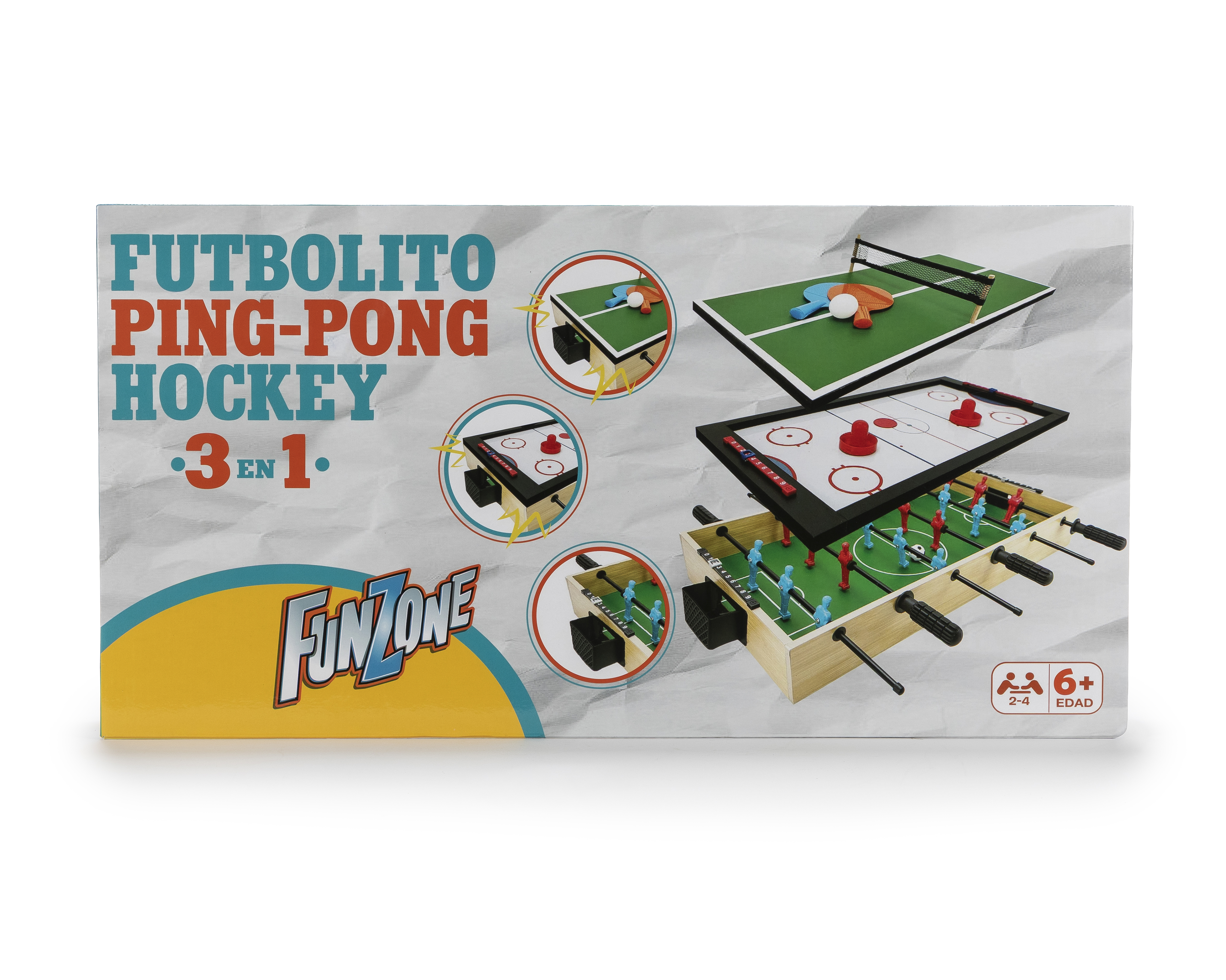 Foto 2 pulgar | Foto 1 | Mesa Multijuegos Funzone 3 en 1