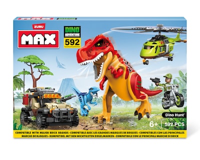 Foto 3 | Foto 3 | Bloques de Construcción Zuru Dino Adventure 592 Piezas