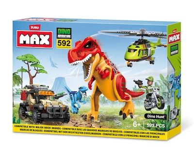 Foto 5 | Foto 5 | Bloques de Construcción Zuru Dino Adventure 592 Piezas