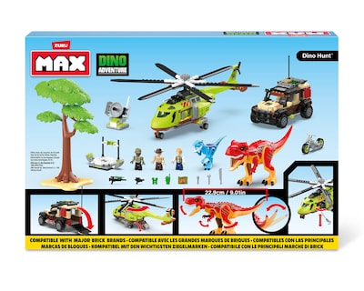 Foto 6 | Foto 6 | Bloques de Construcción Zuru Dino Adventure 592 Piezas