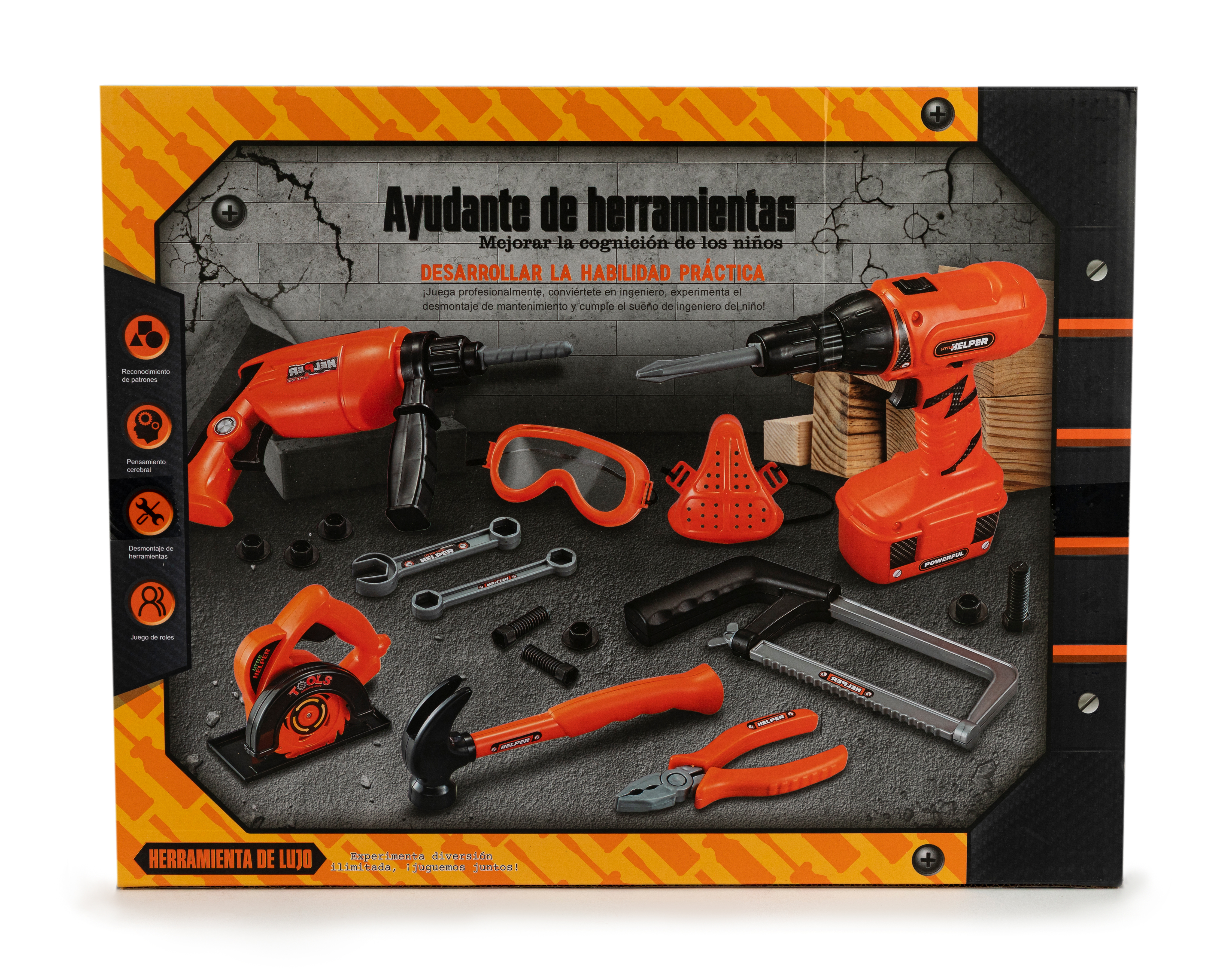 Foto 5 | Foto 5 | Set Juego de Herramientas de Construcción Funzone 14 Piezas