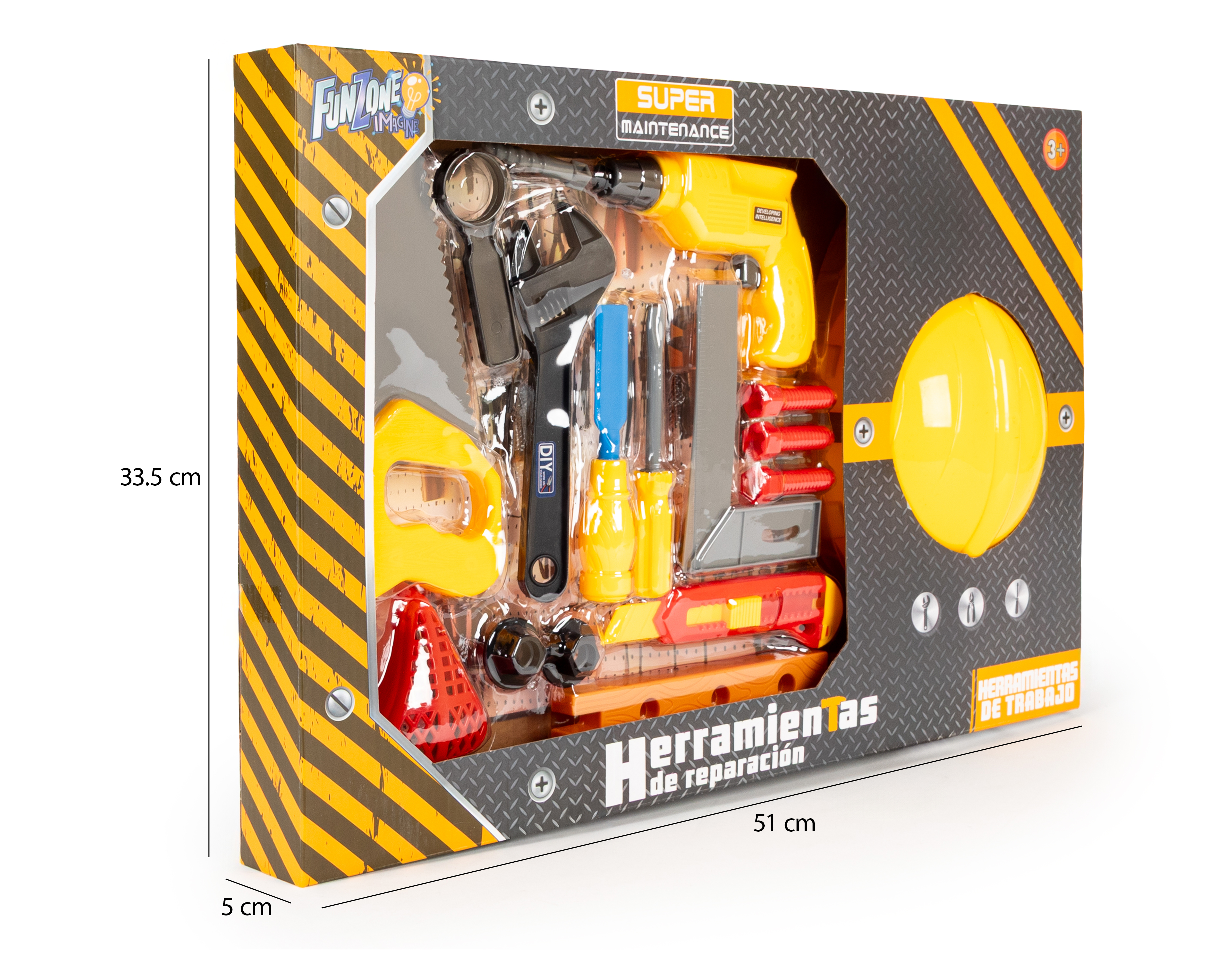 Foto 7 pulgar | Foto 6 | Juego de Herramientas Funzone con Casco