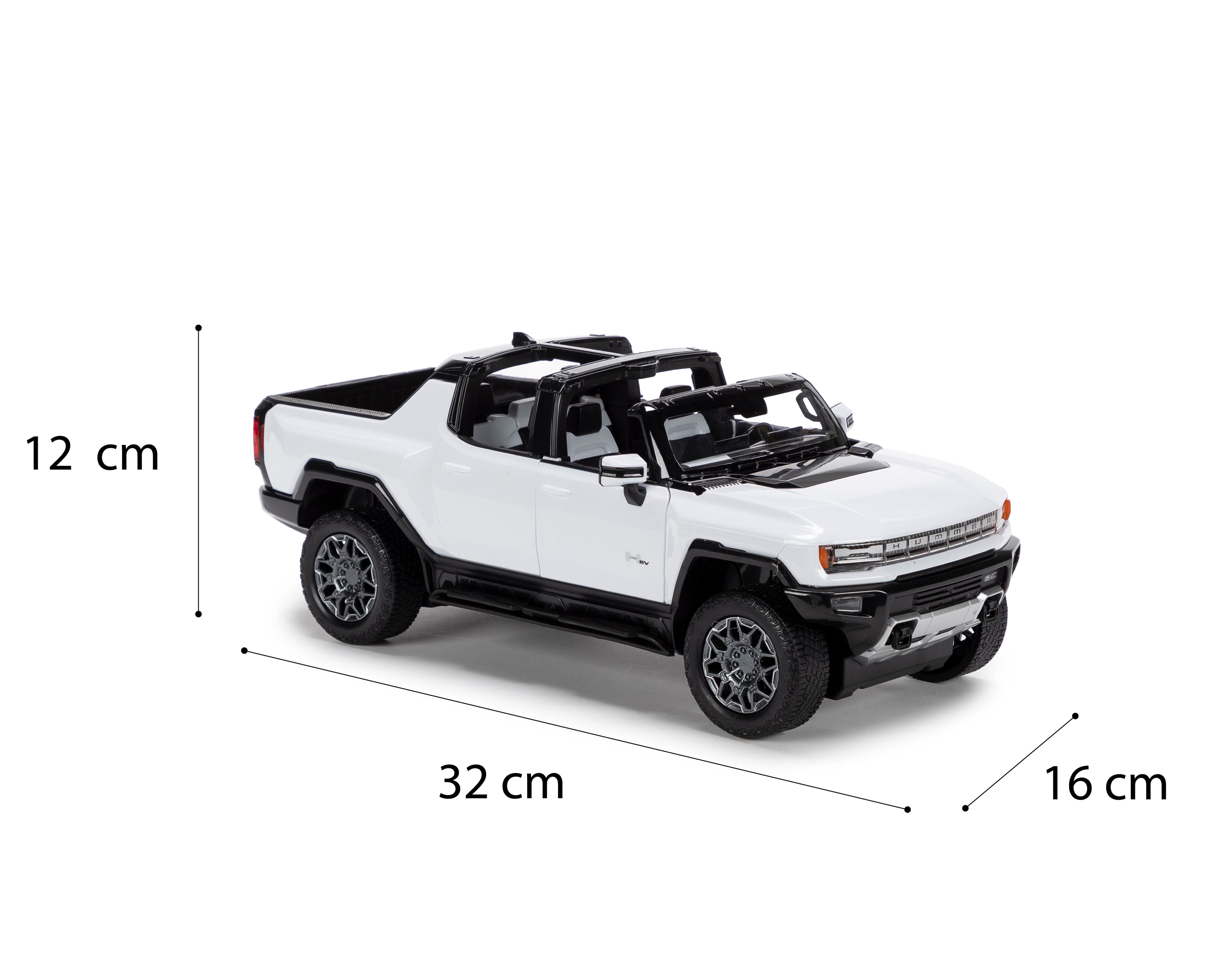 Foto 7 pulgar | Foto 6 | Carro de Control Remoto Rastar GMC Hummer EV