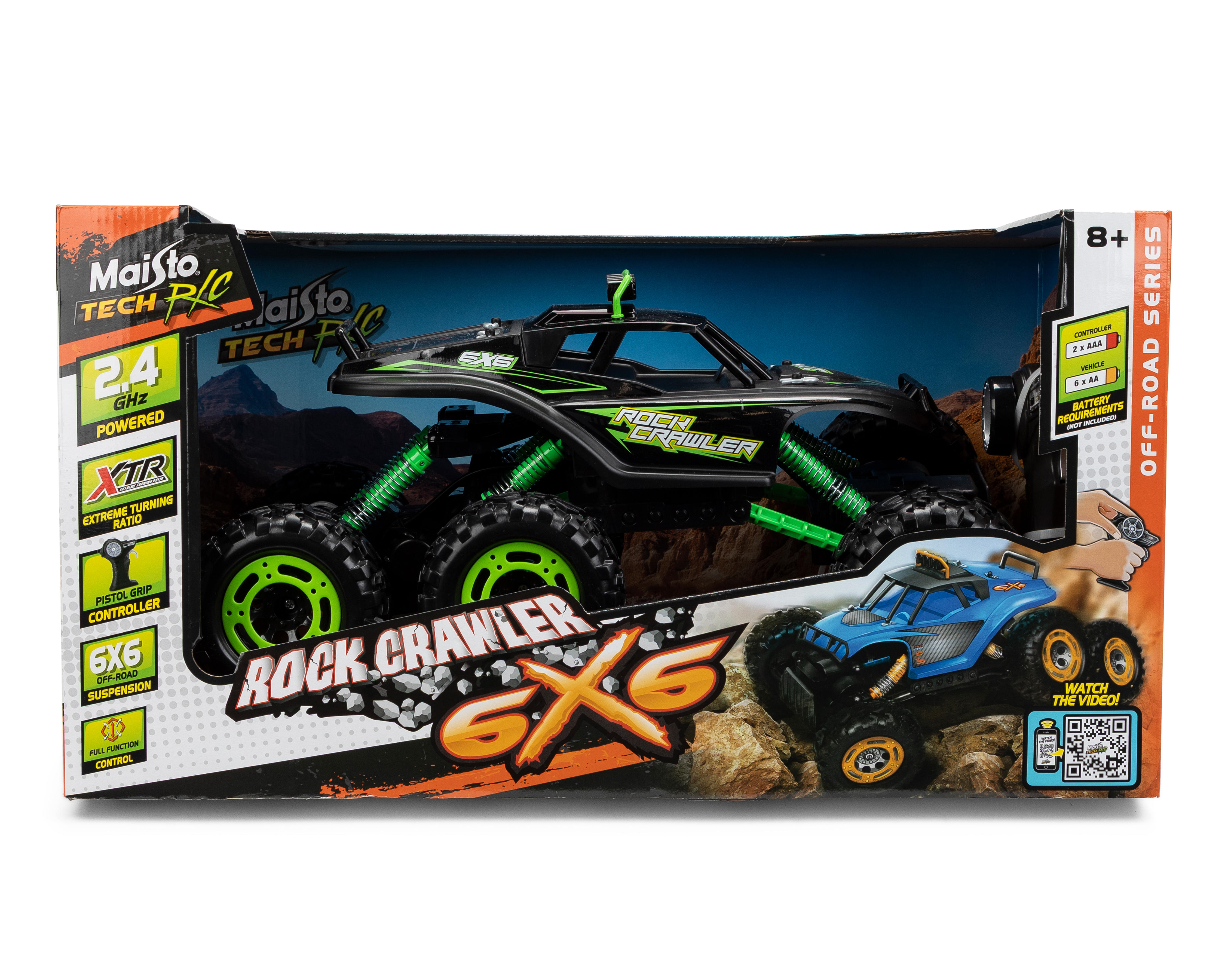 Foto 7 pulgar | Foto 6 | Carro de Control Remoto Maisto Rock Crawler 6x6