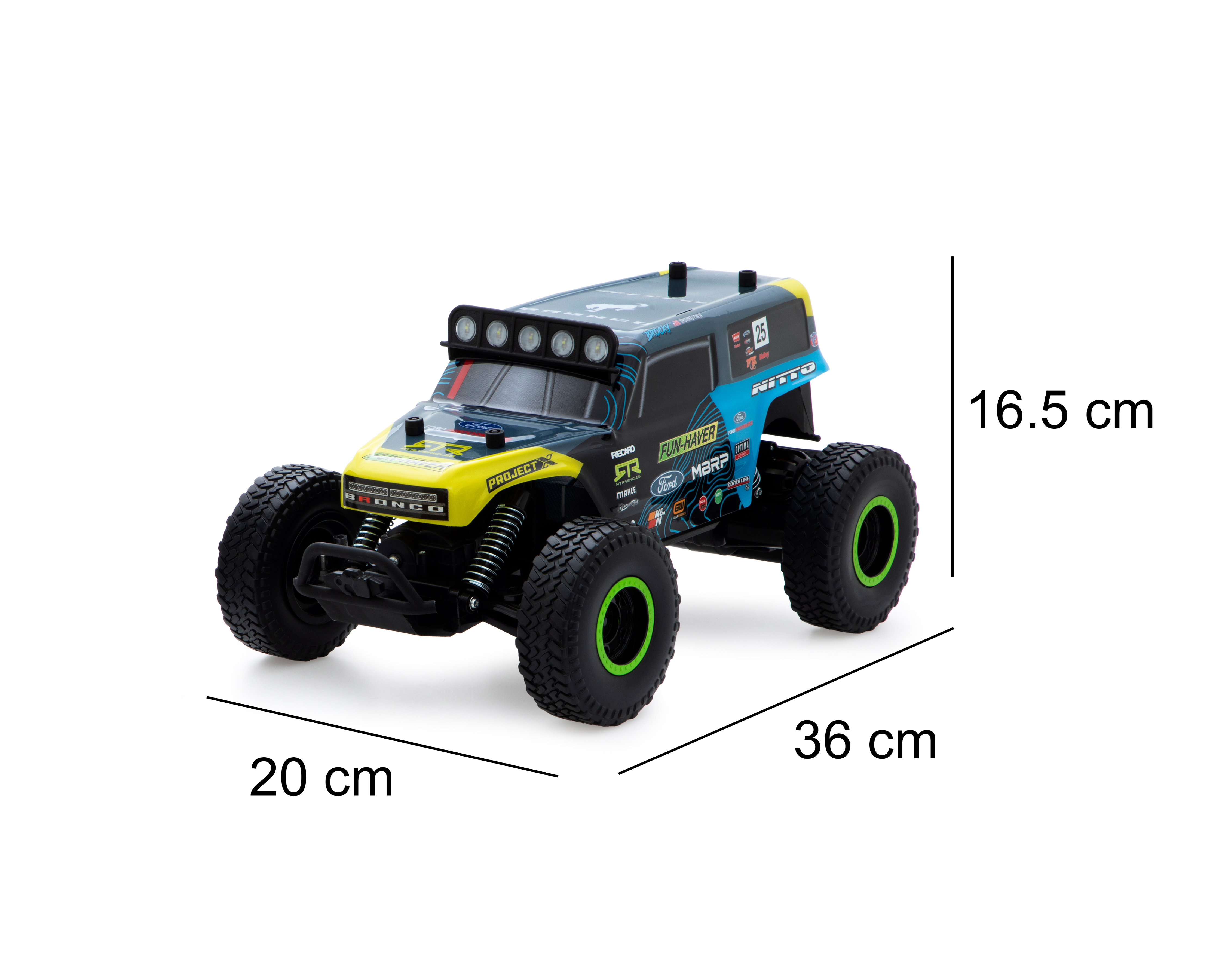 Foto 6 | Foto 6 | Carro de Control Remoto Maisto Brocky Off-Road Ford Bronco