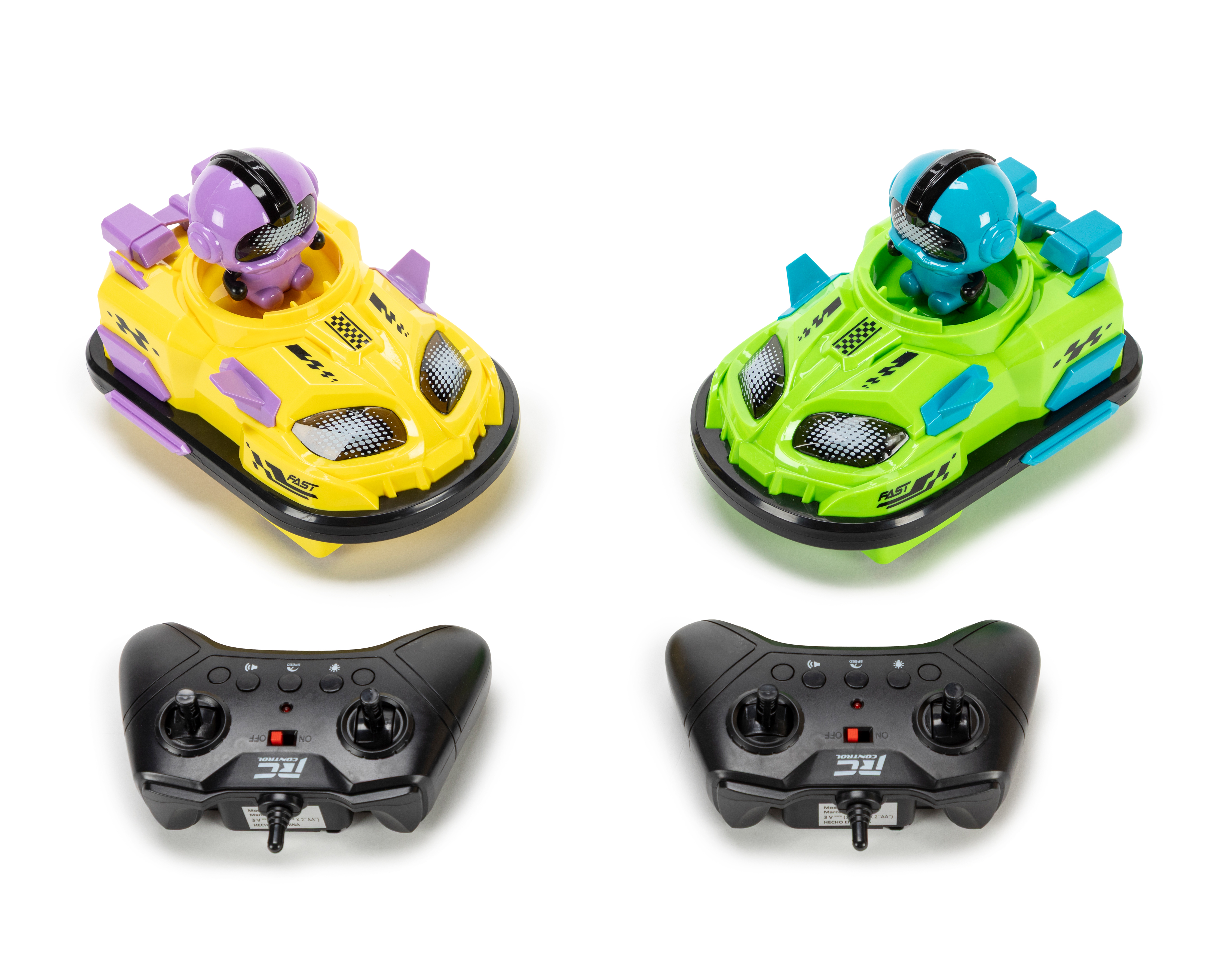 Carritos Chocones de Control Remoto Funzone Batalla de Carritos